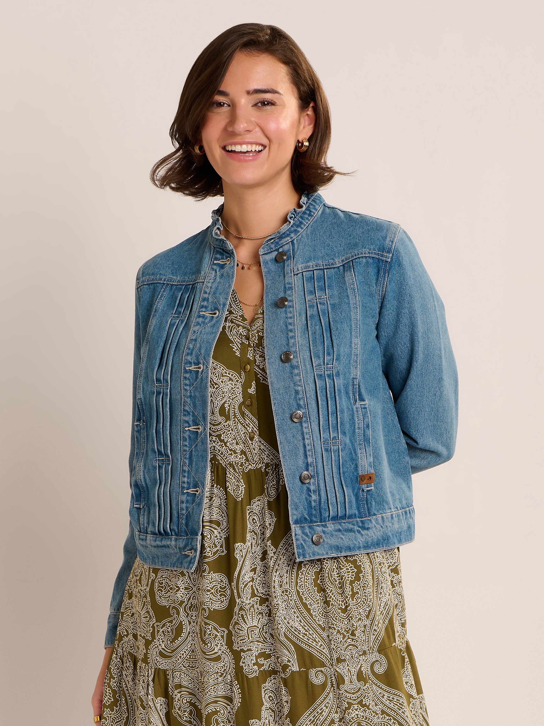 Ruffle Neck Jacket – Brakeburn