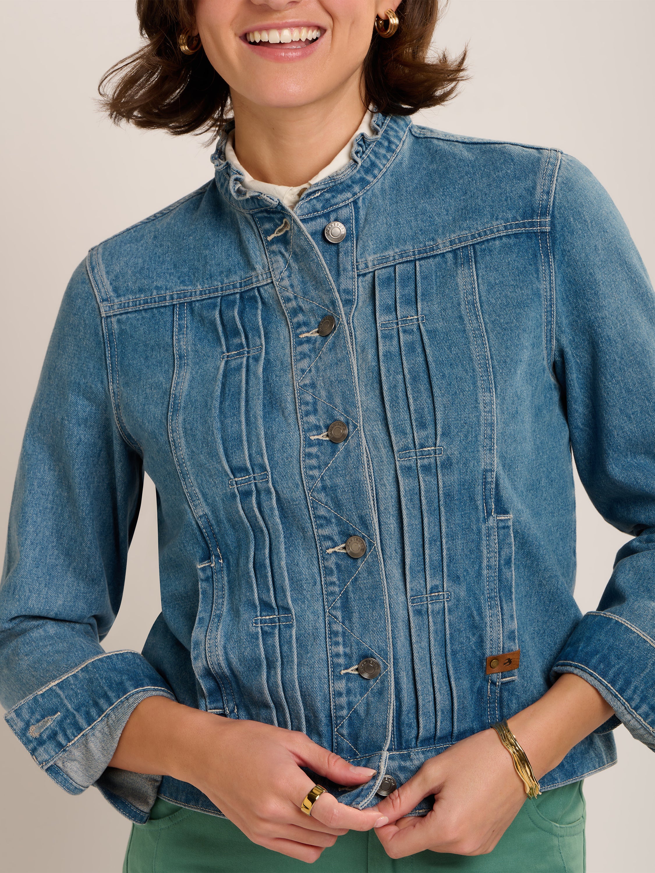 Ruffle Neck Jacket – Brakeburn