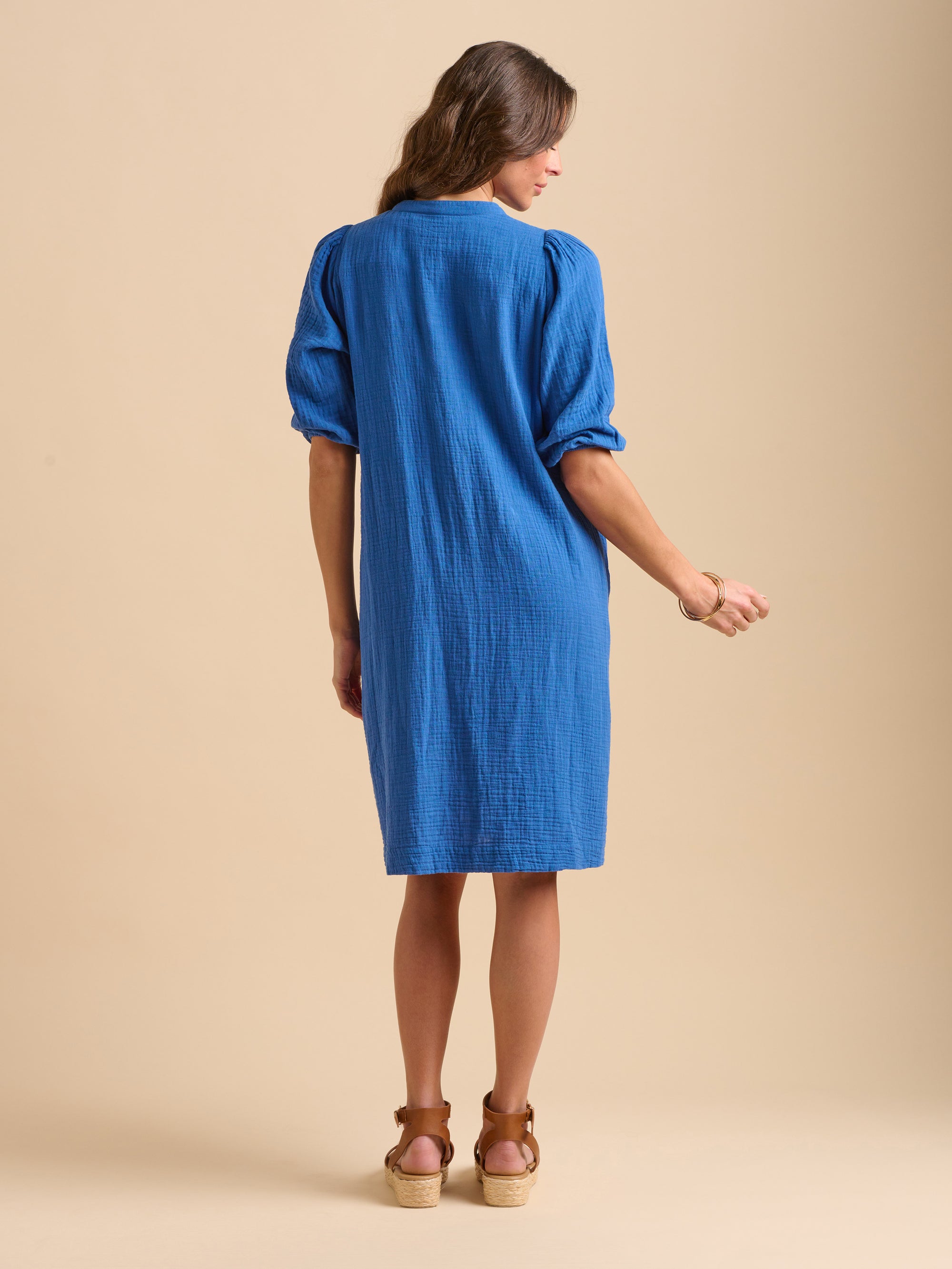 Ocean Knee Length Dress