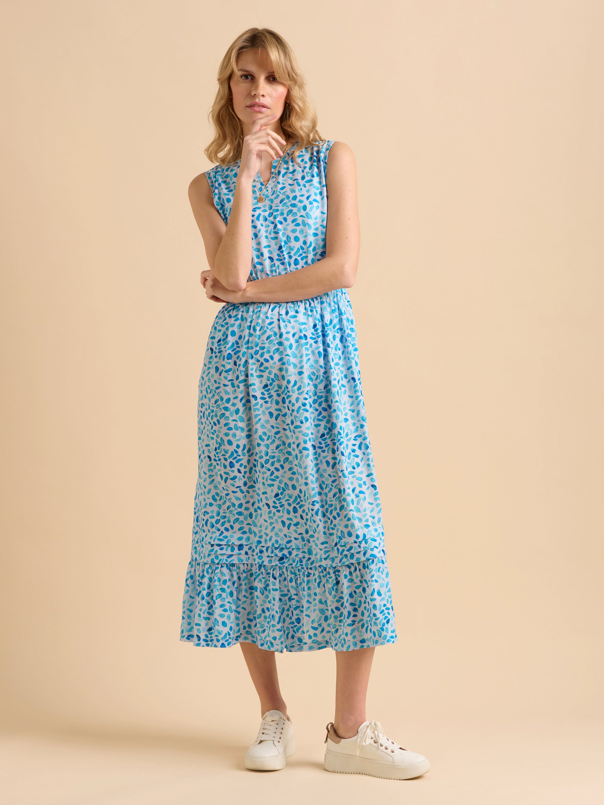 Sea Glitter Maxi Dress