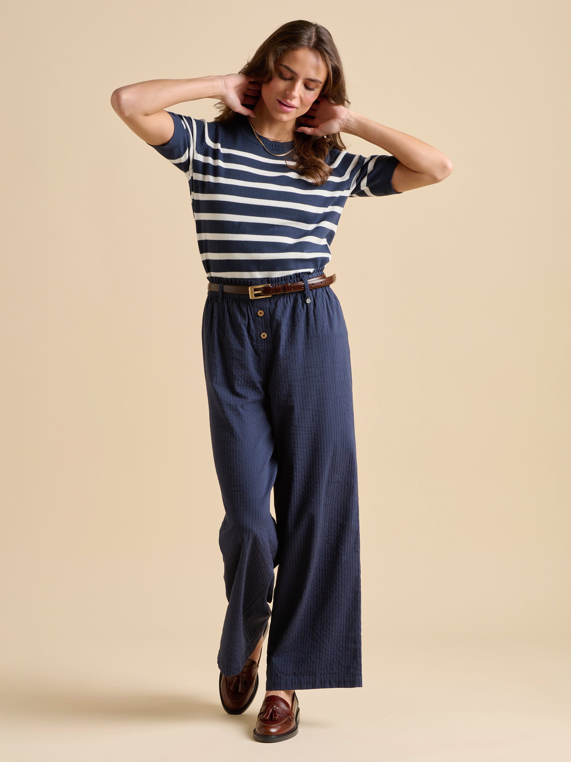 Classic Stripe Knitted Tee
