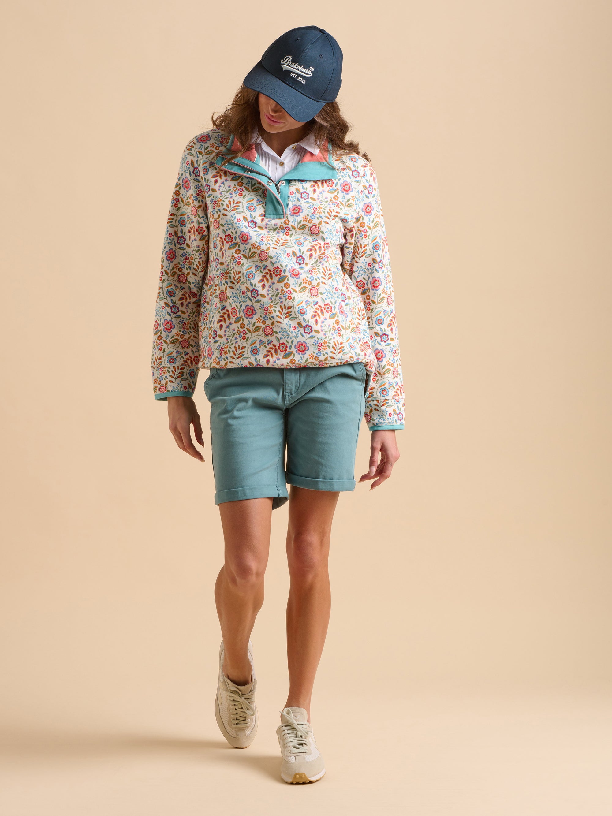 Blue Chino Short