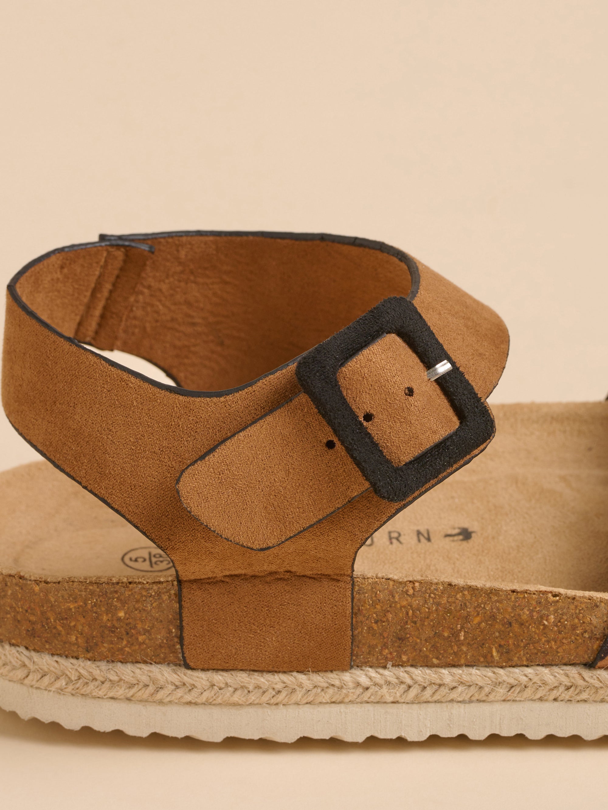 Leopard Spot Ankle Strap Sandal