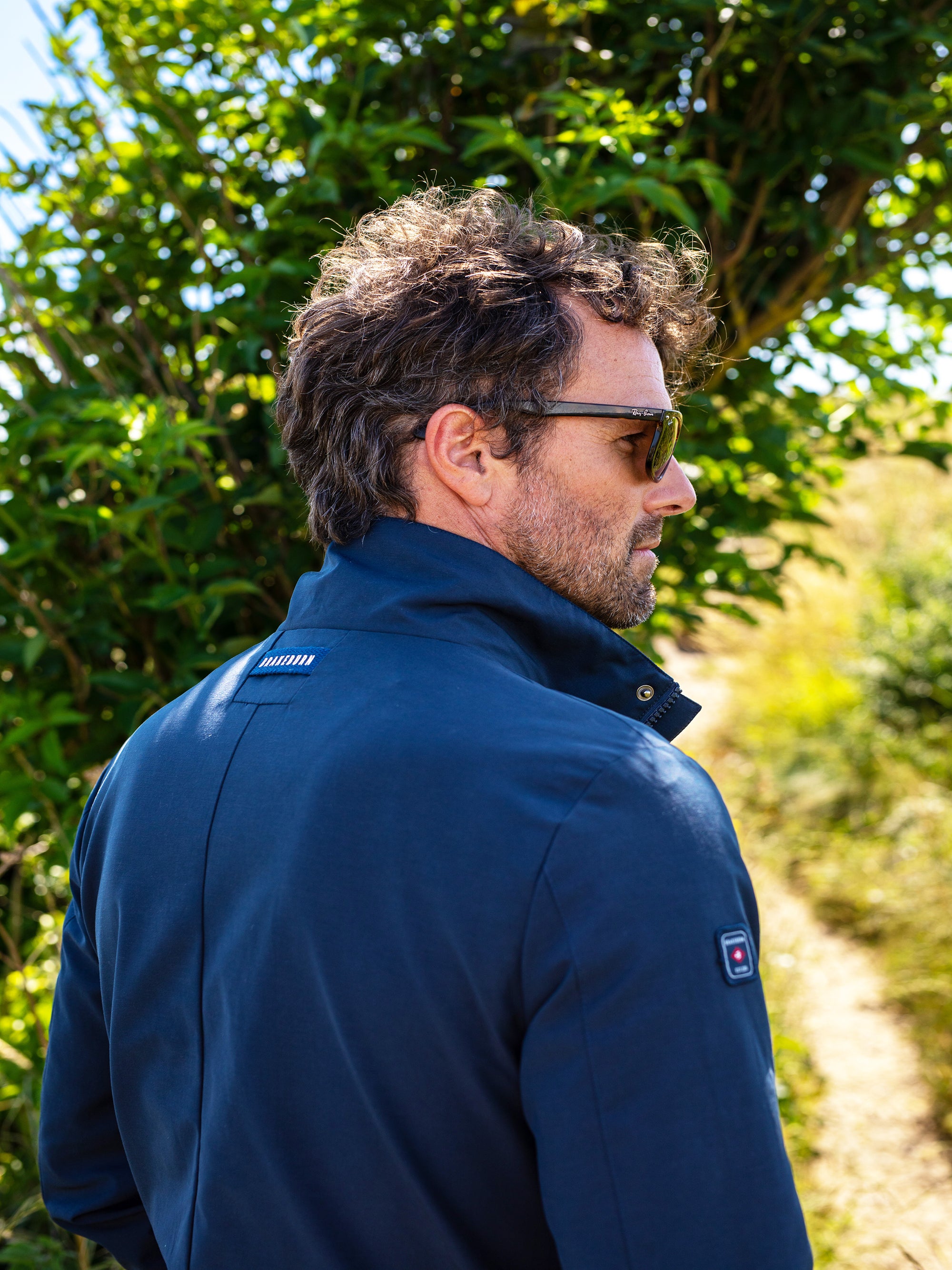 Navy Trench Coat