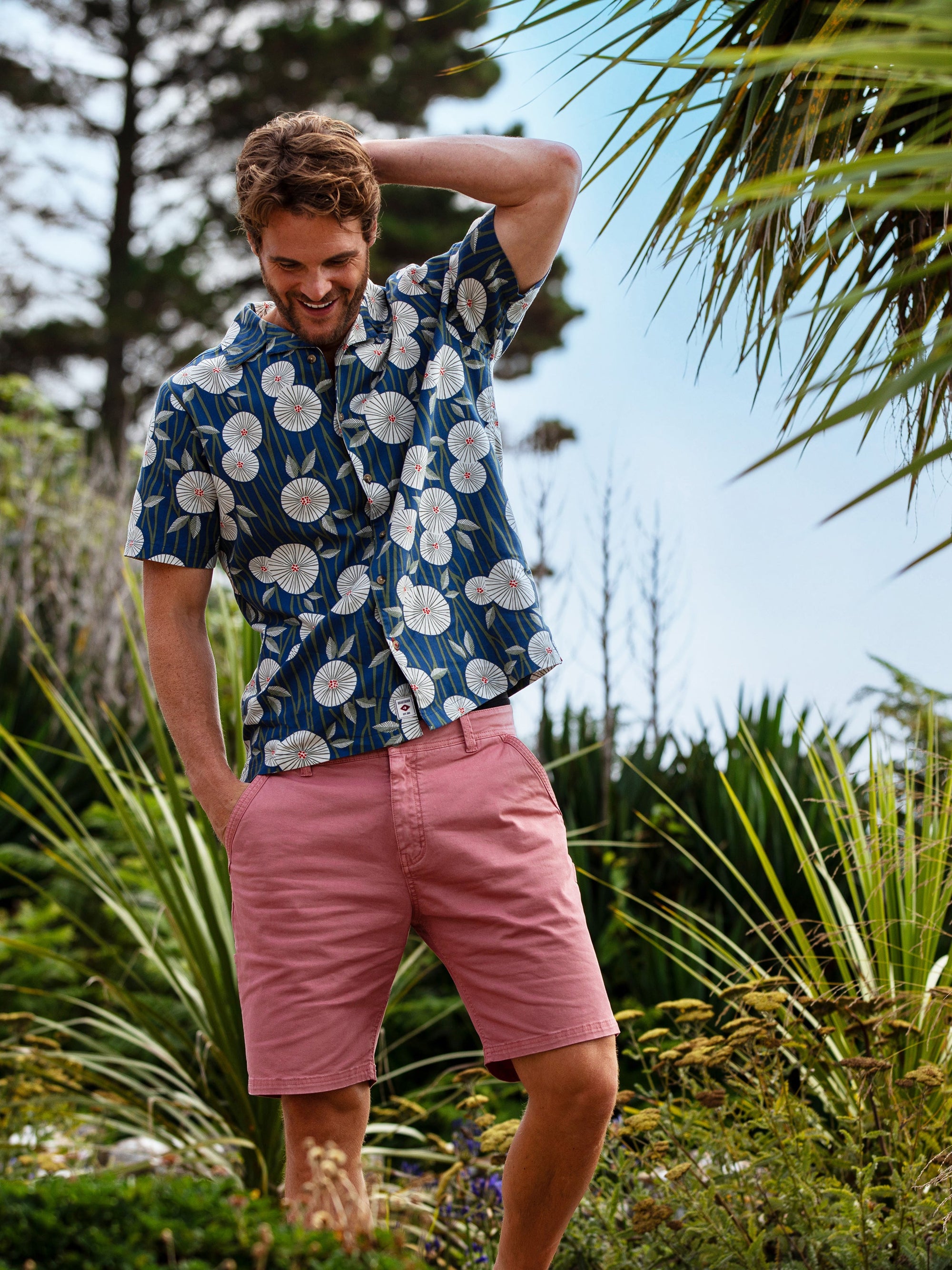 Bamboo Floral Resort Shirt