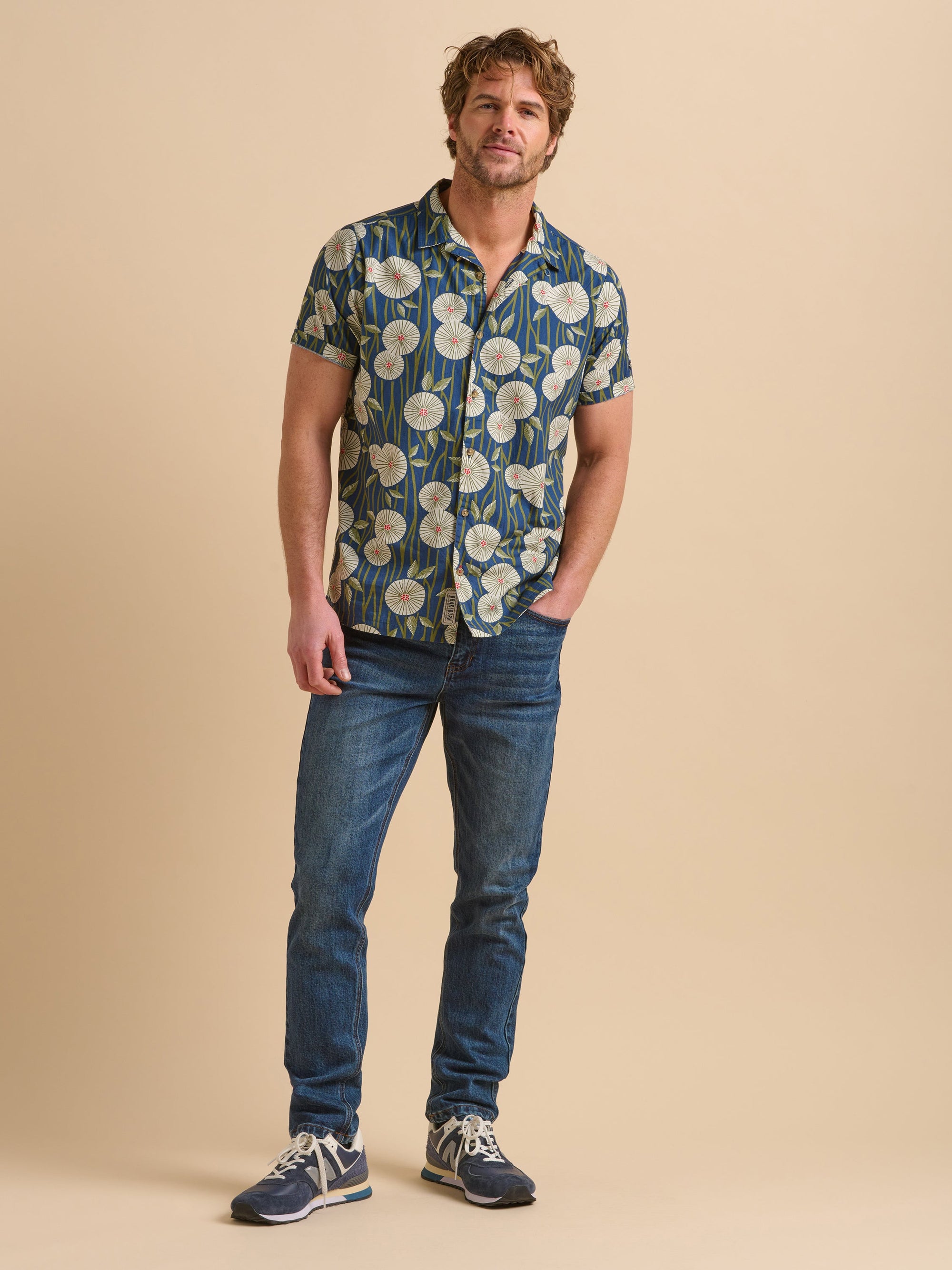 Bamboo Floral Resort Shirt