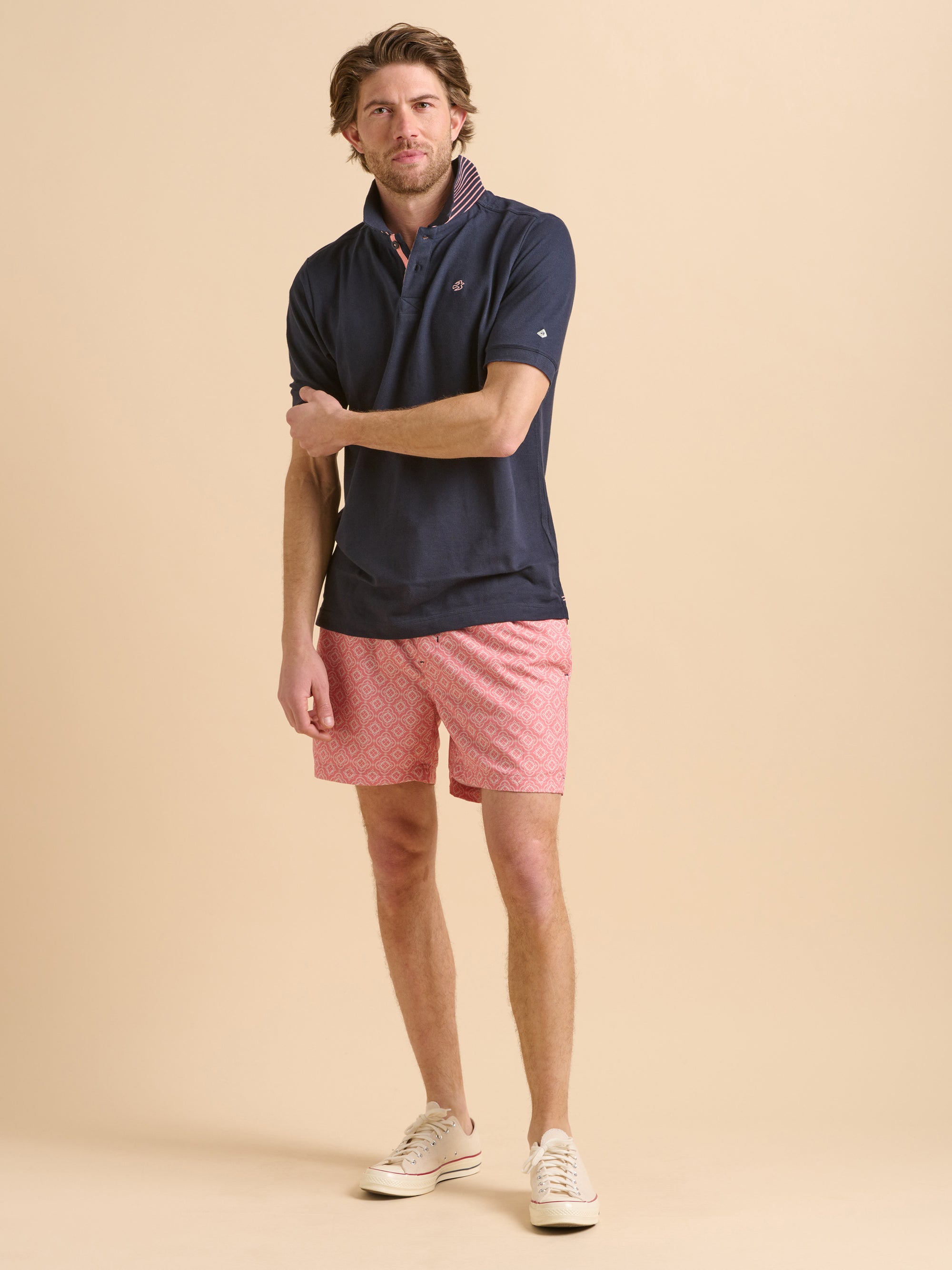 Pink Tile Swimshort