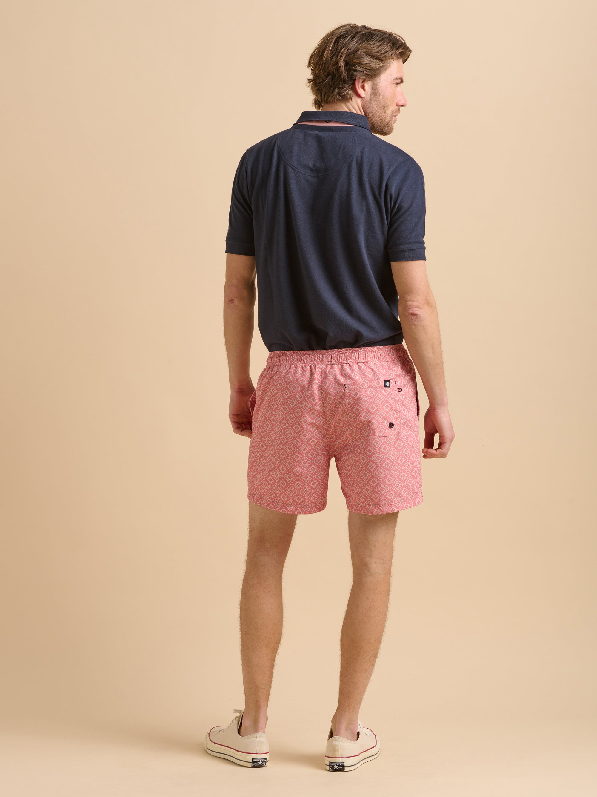 Pink Tile Swimshort