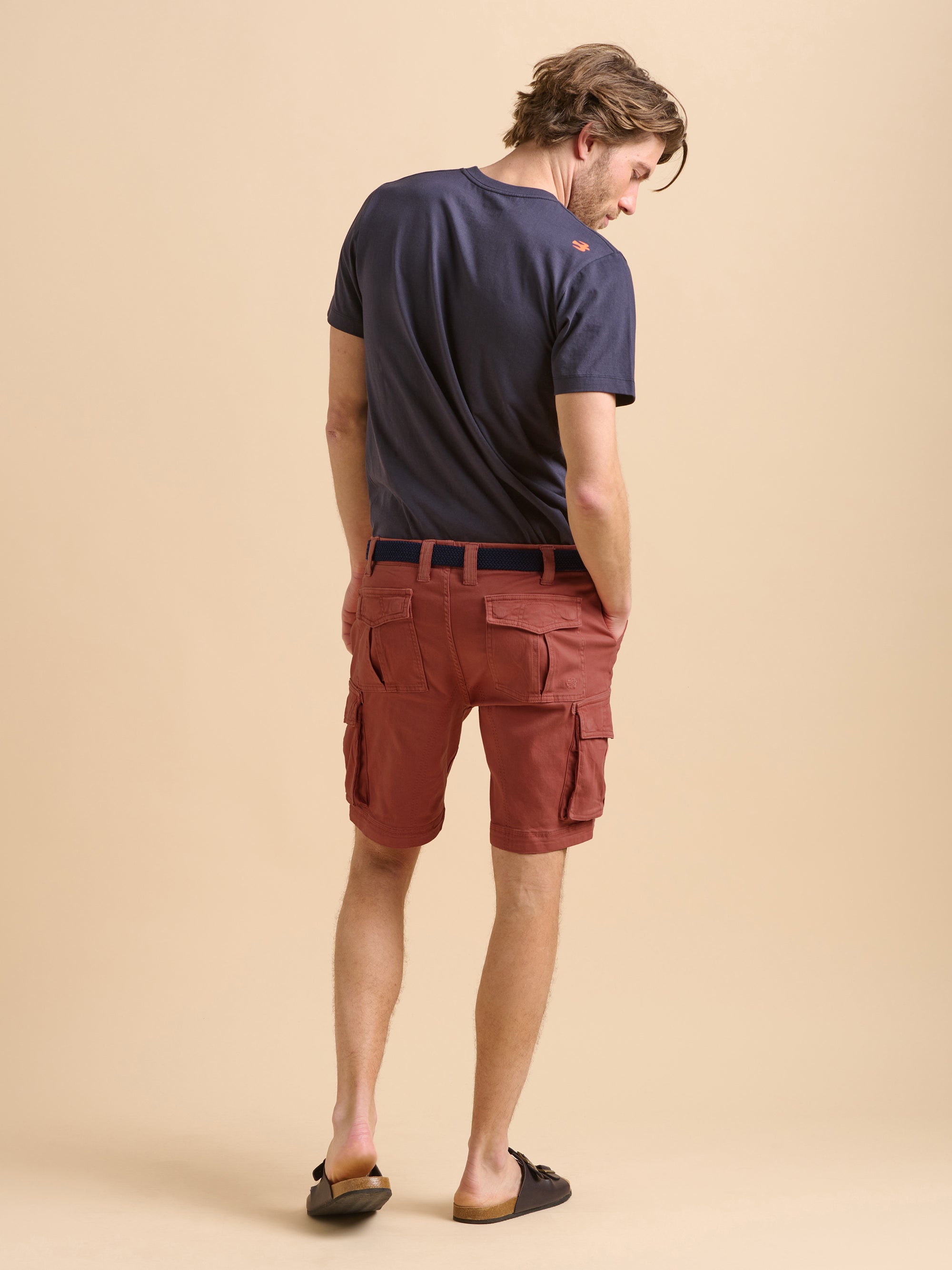 Red Cargo Short