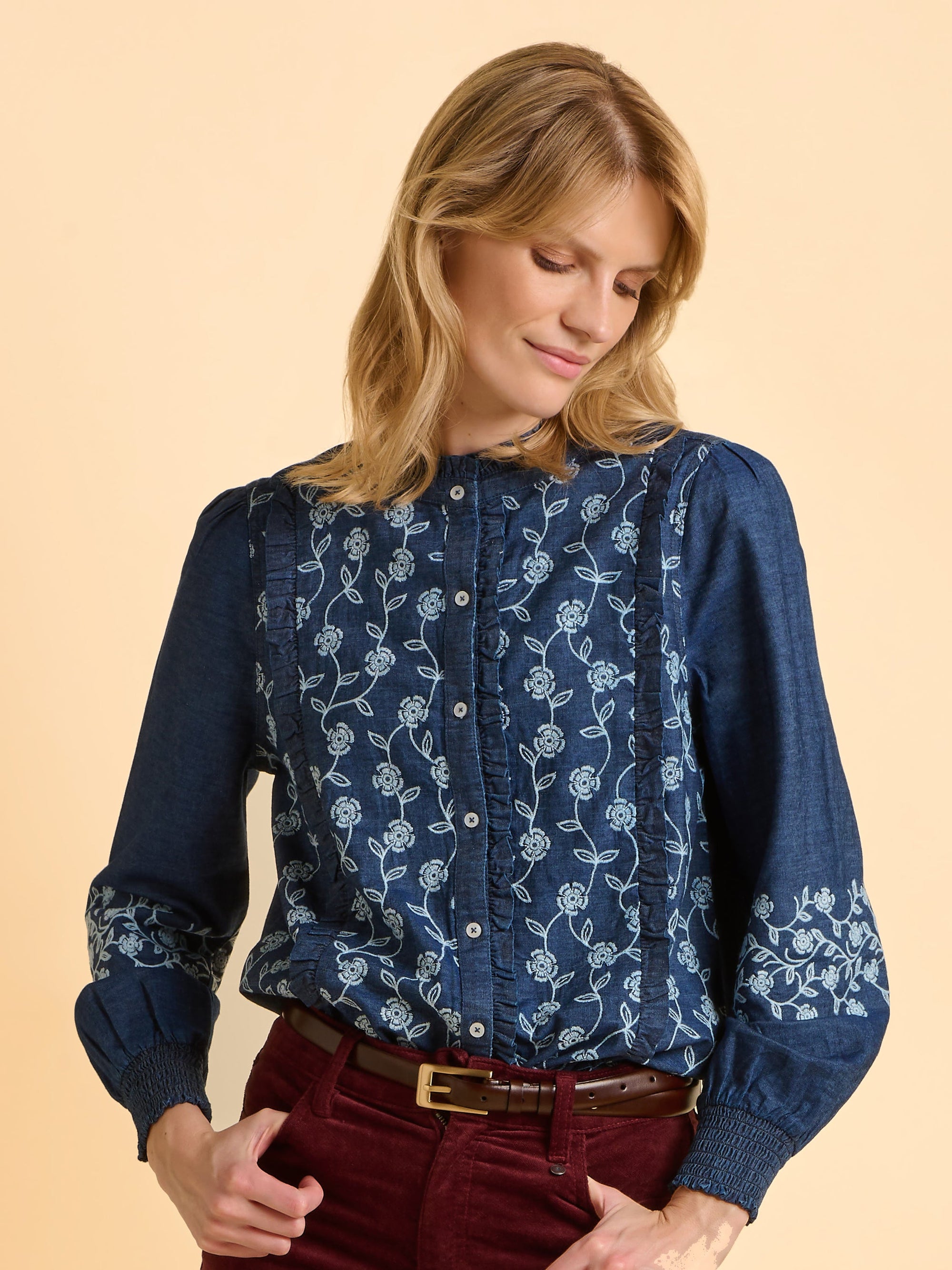 Sienna Denim Blouse