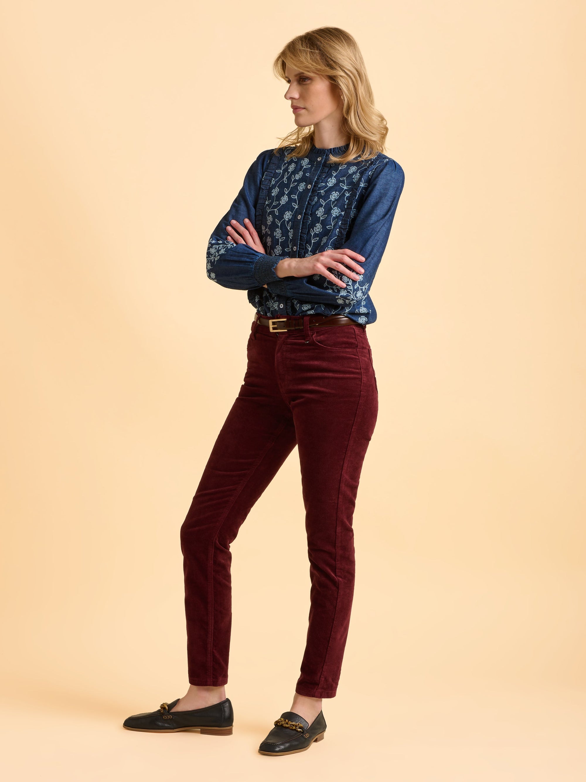 Sienna Denim Blouse
