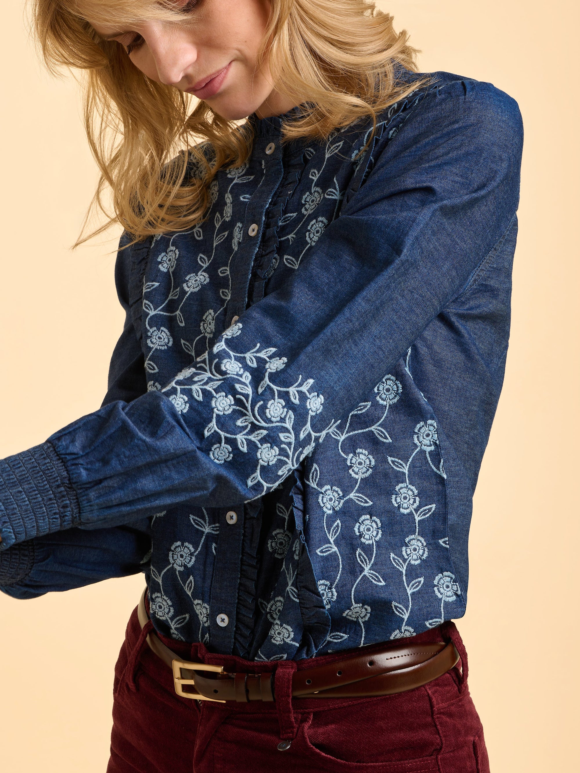 Sienna Denim Blouse