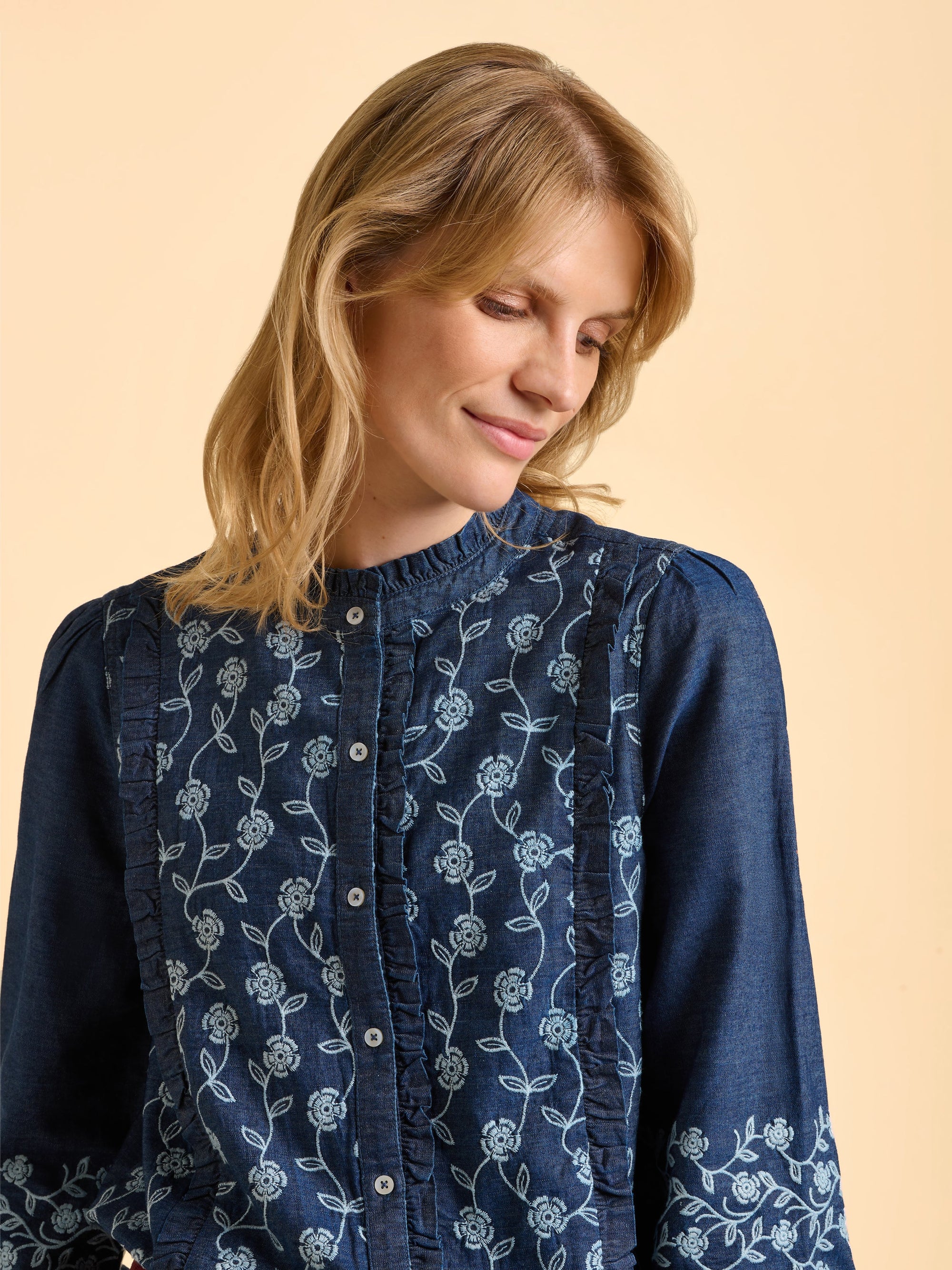 Sienna Denim Blouse
