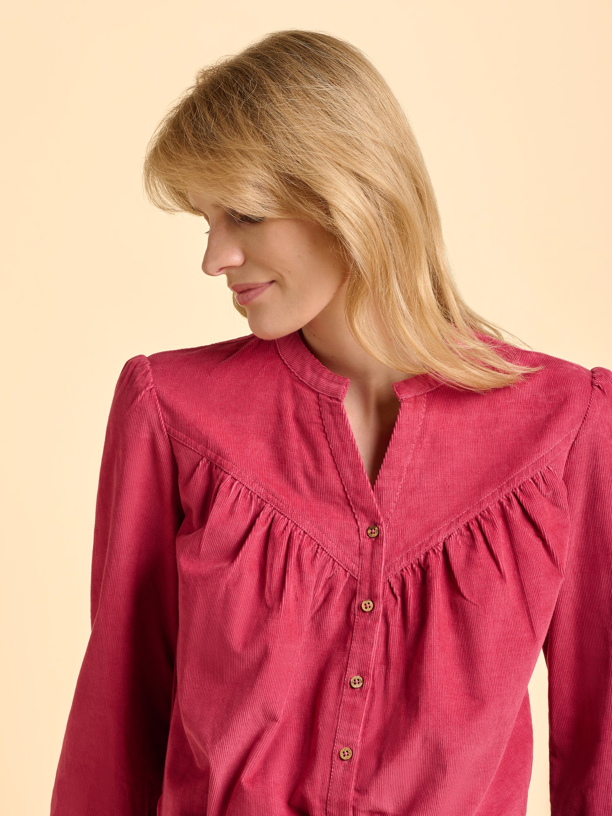Lindsay Cord Blouse