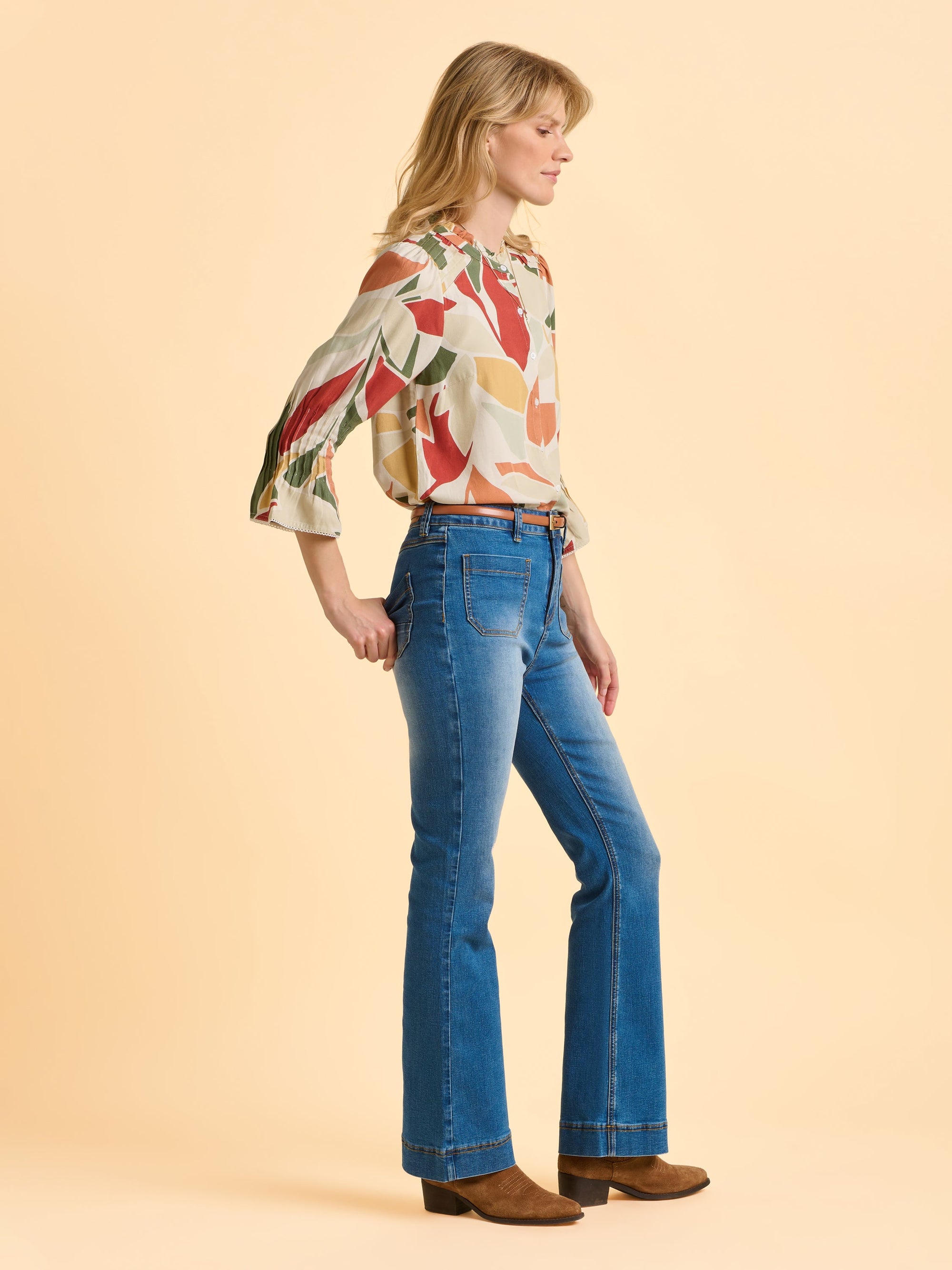 Elva Cream Blouse