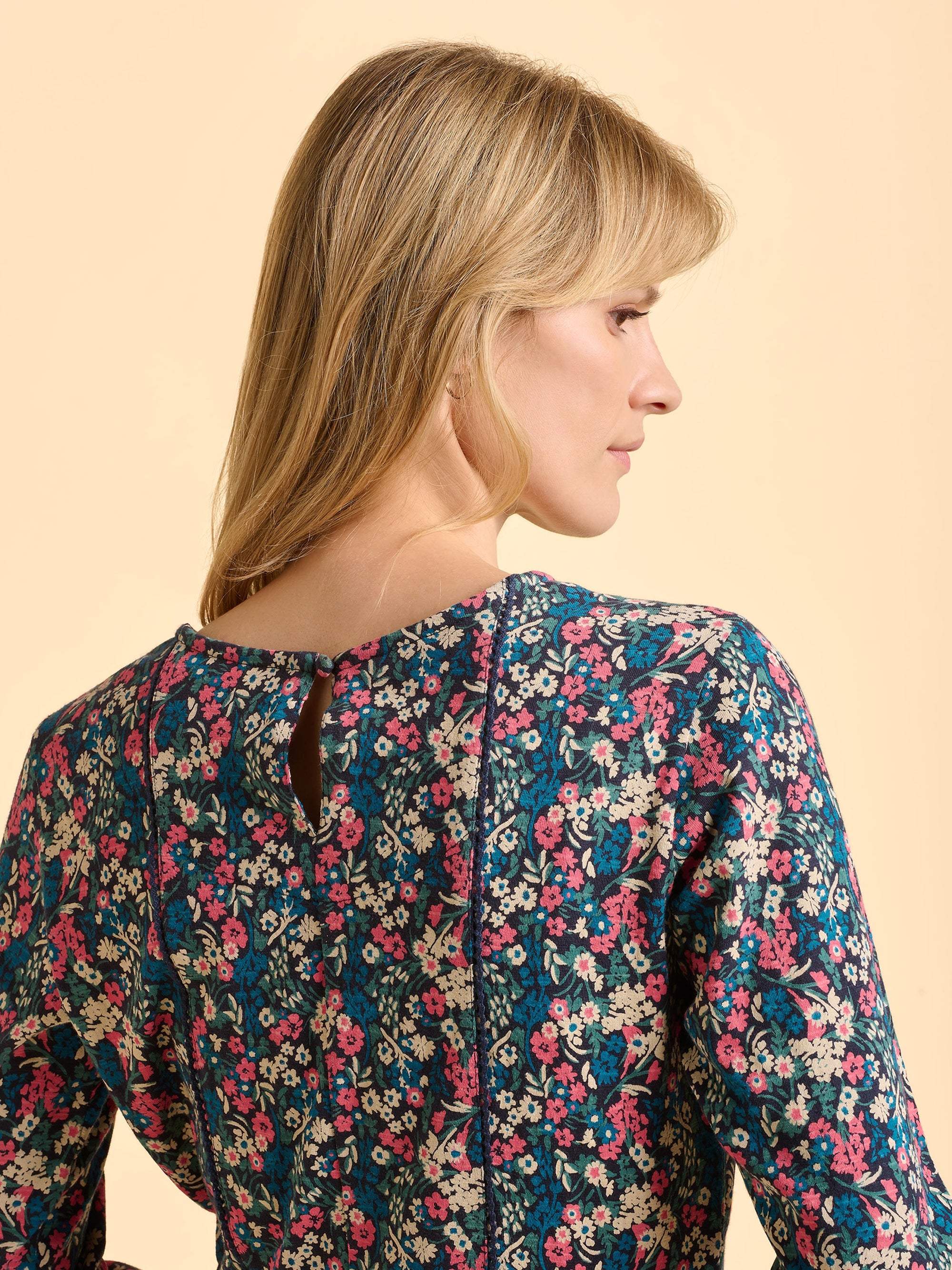 Freya Navy Jersey Dress