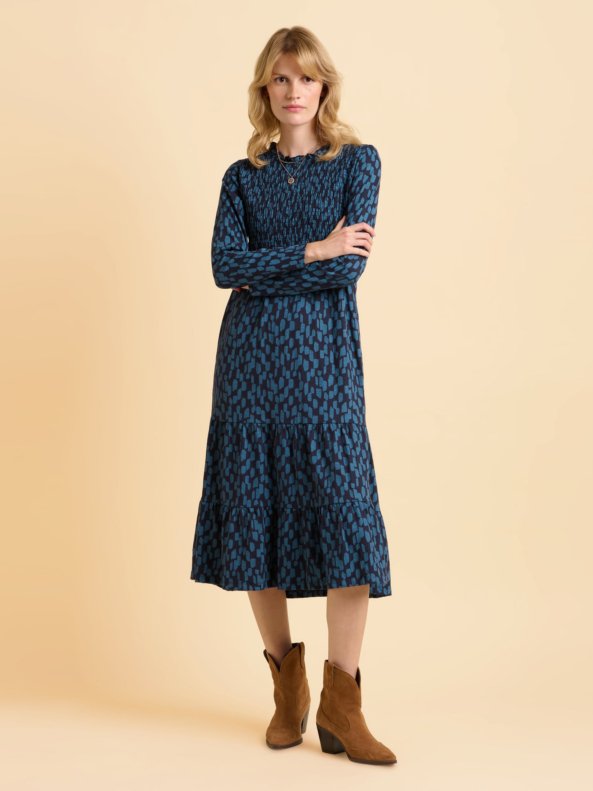 Cay Jersey Midi Dress