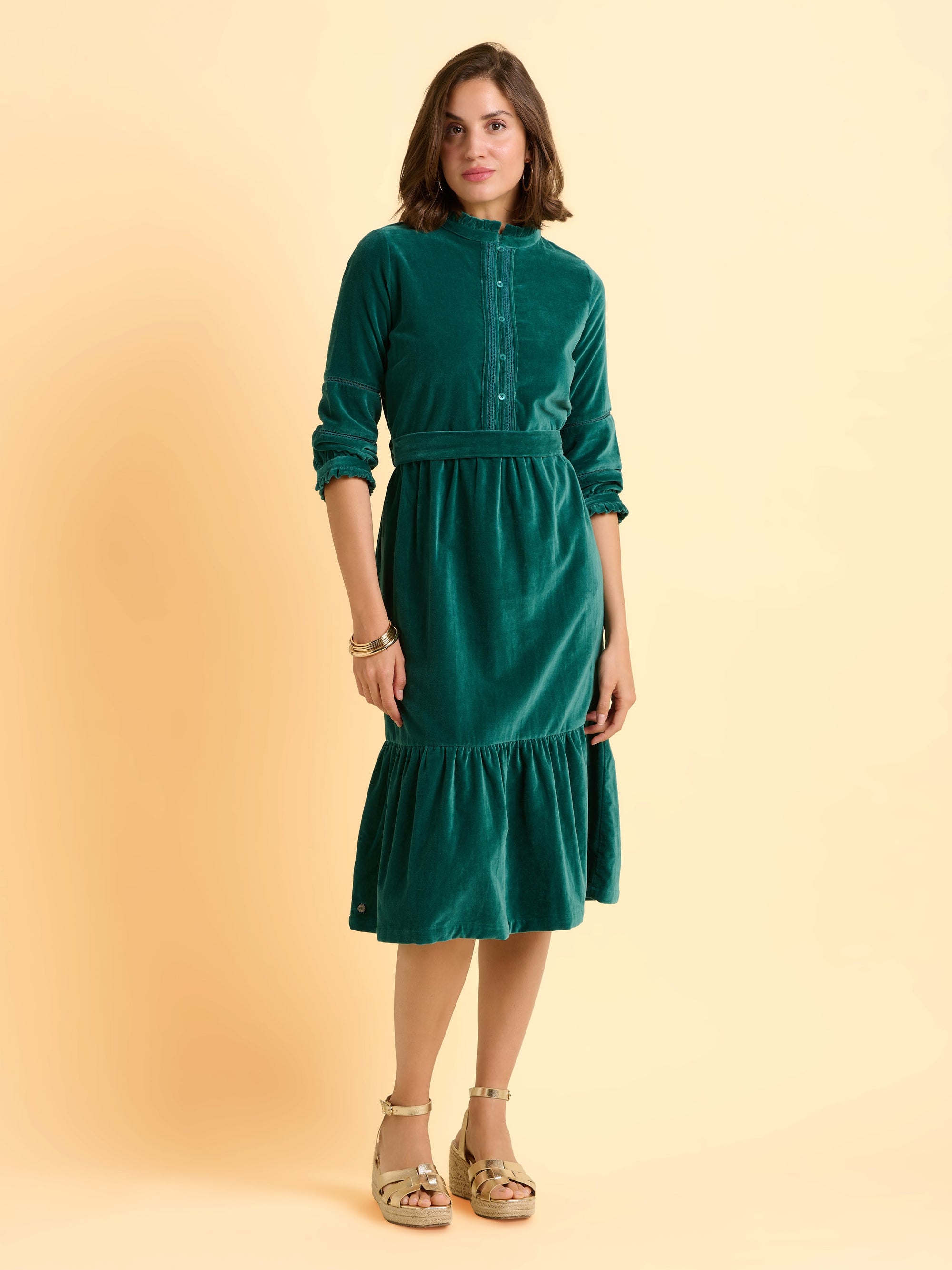 Starry Velvet Dress