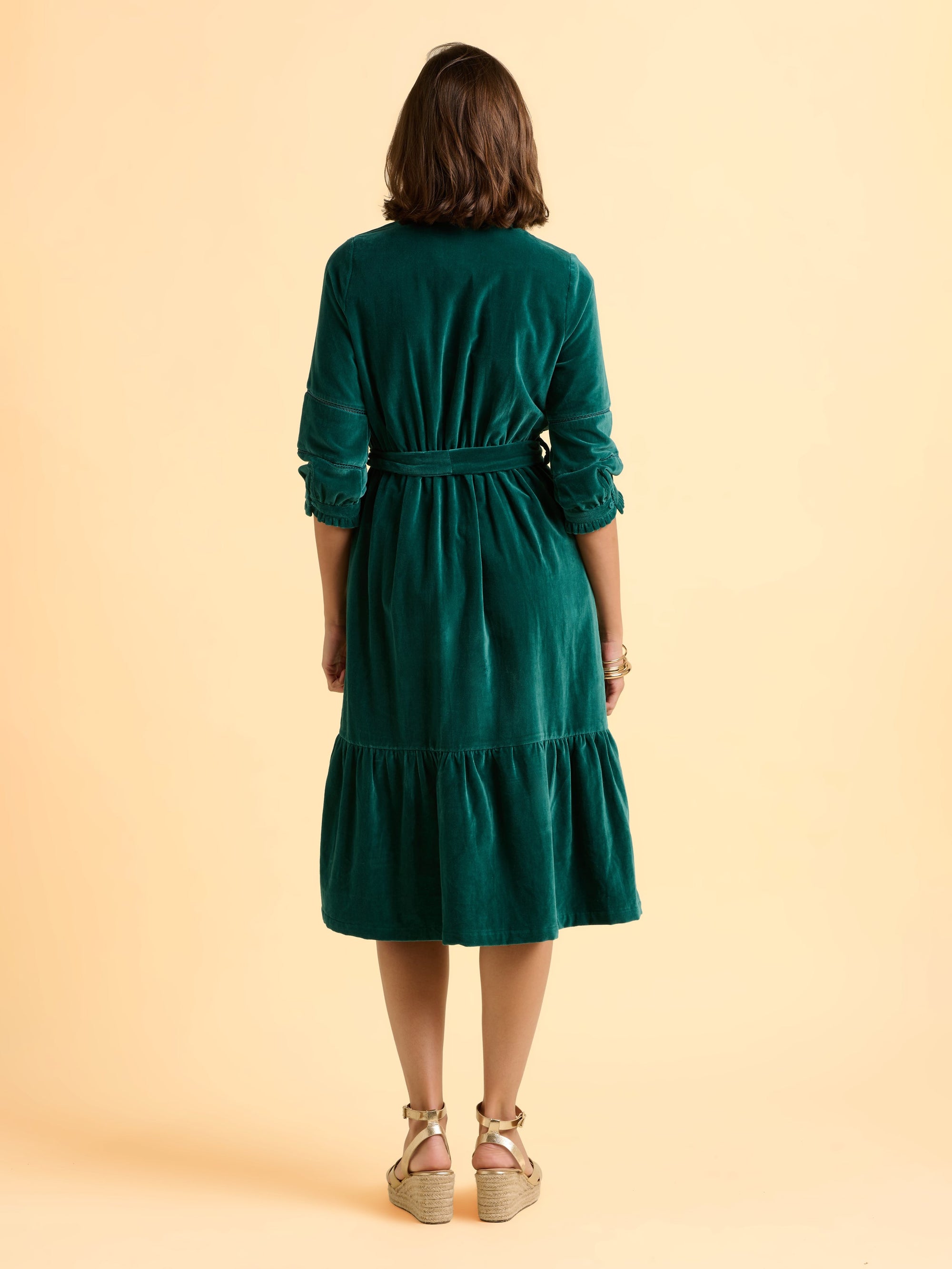 Starry Velvet Dress