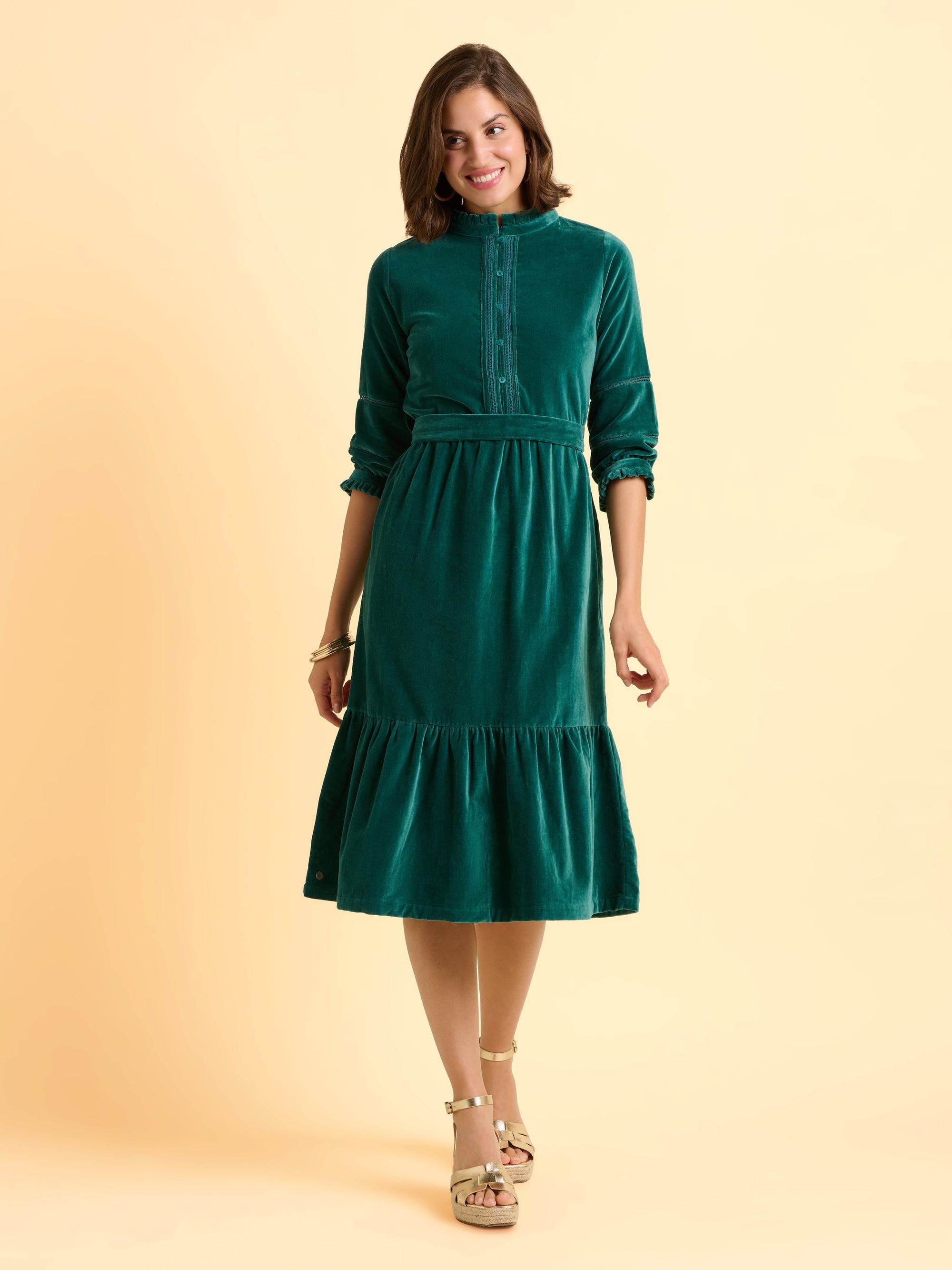Starry Velvet Dress