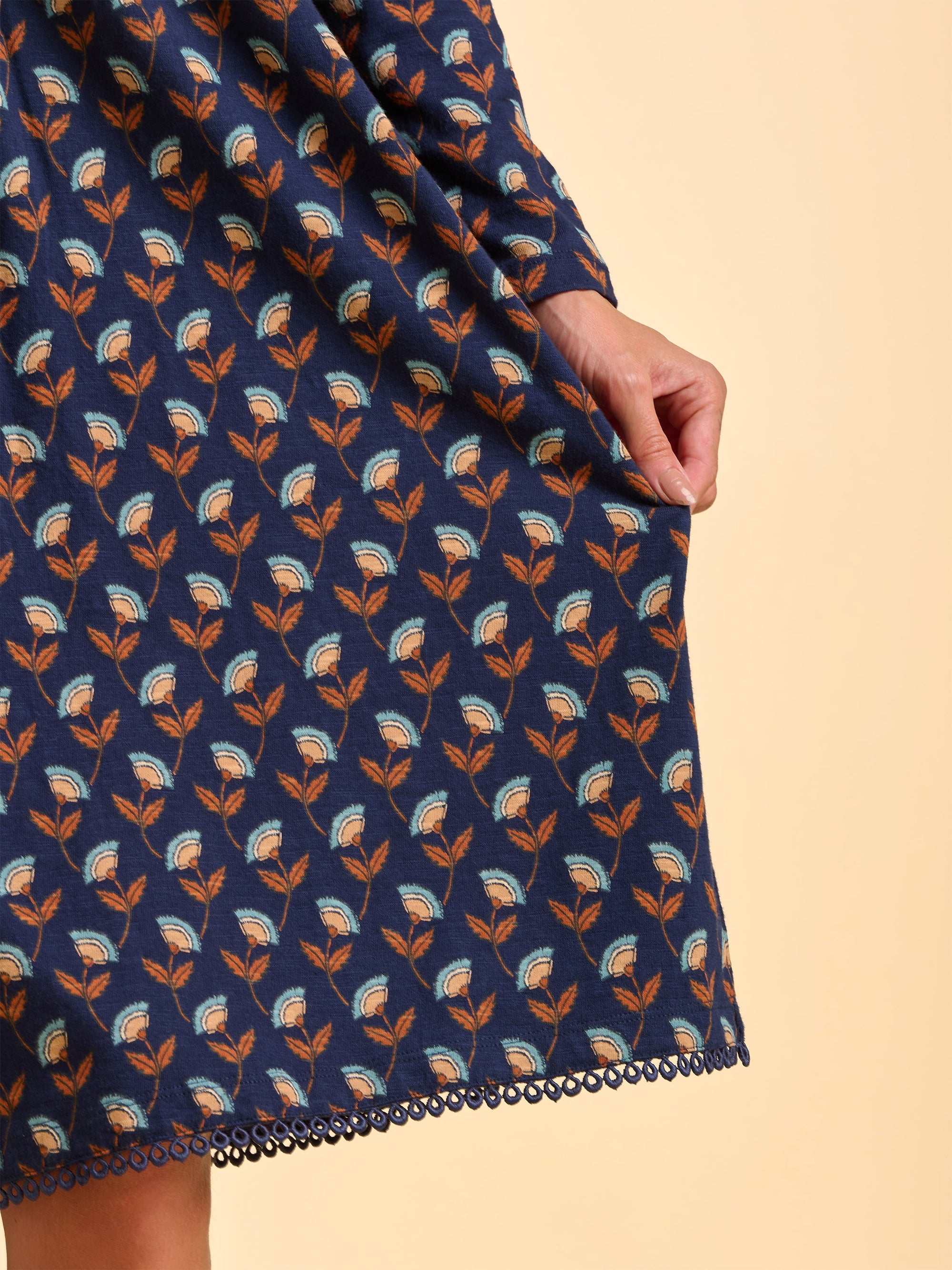 Rowan Navy Dress