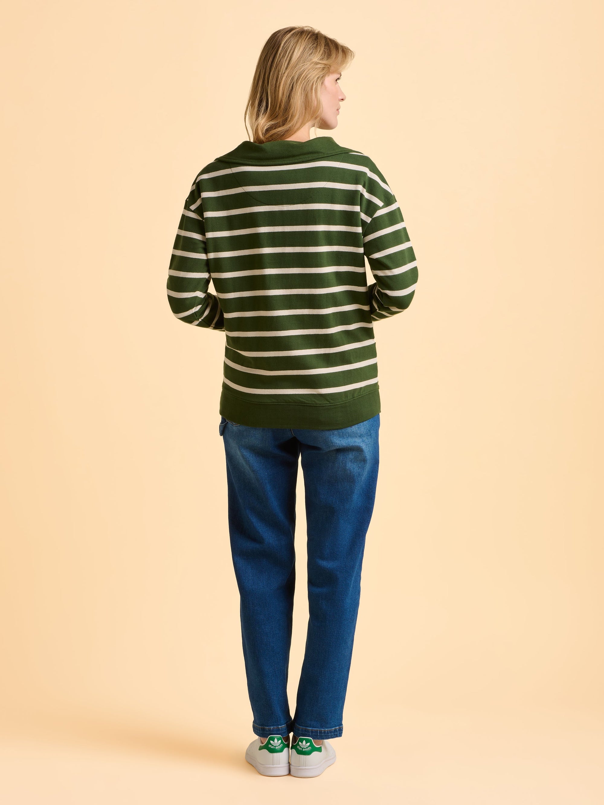 Charmouth Quarter Zip Sweatshirt