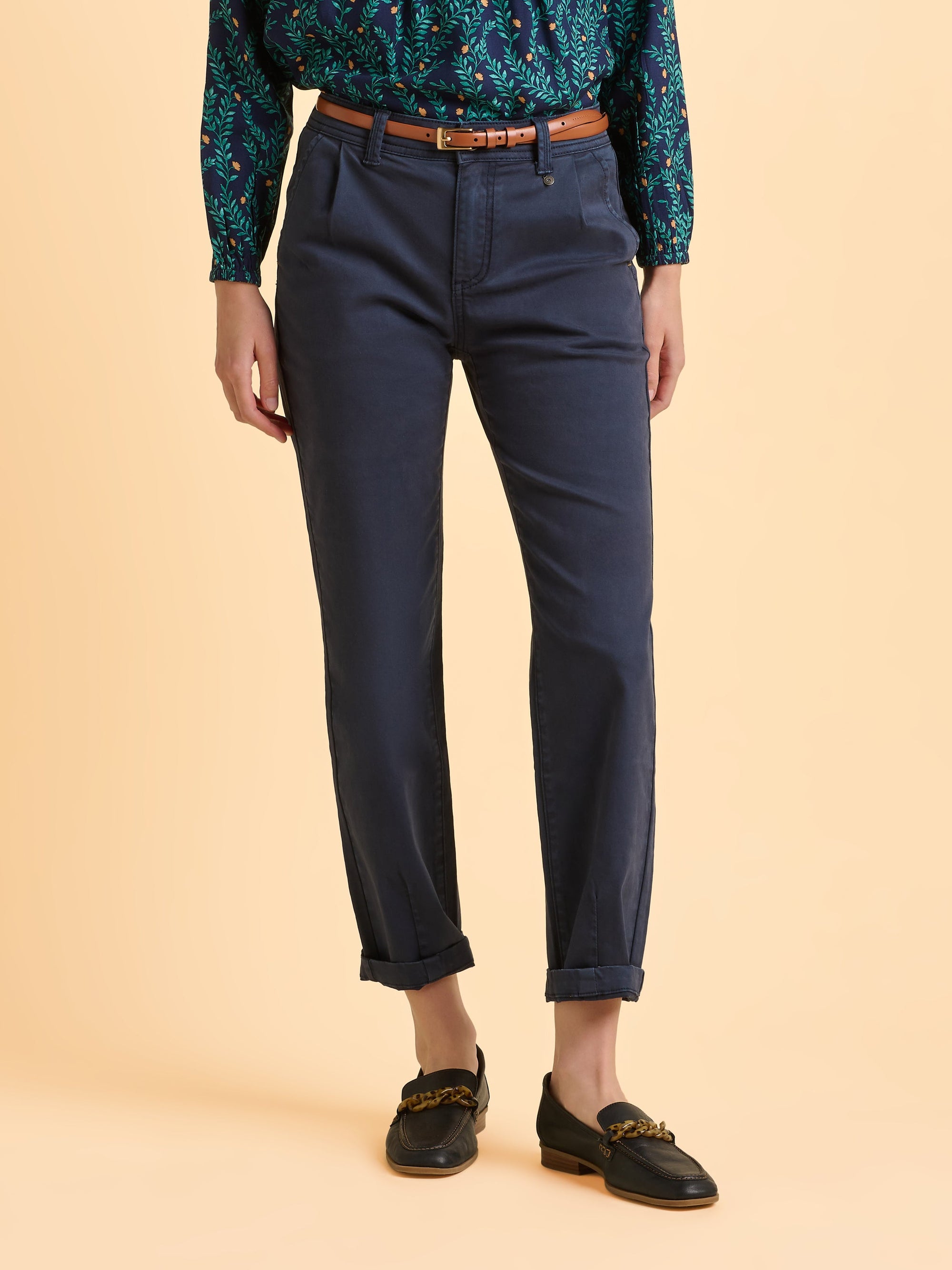 Navy Blake Trouser