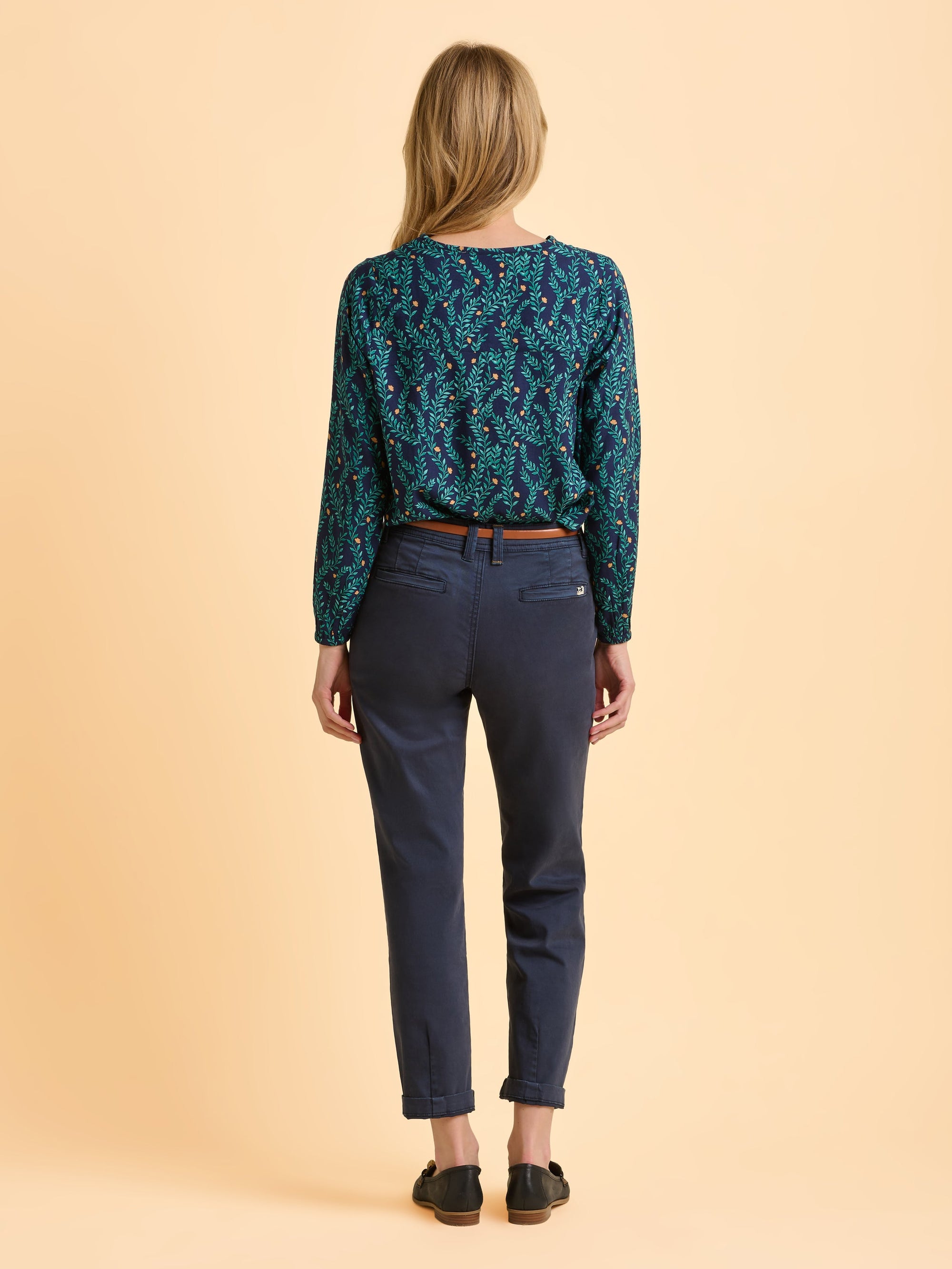 Navy Blake Trouser