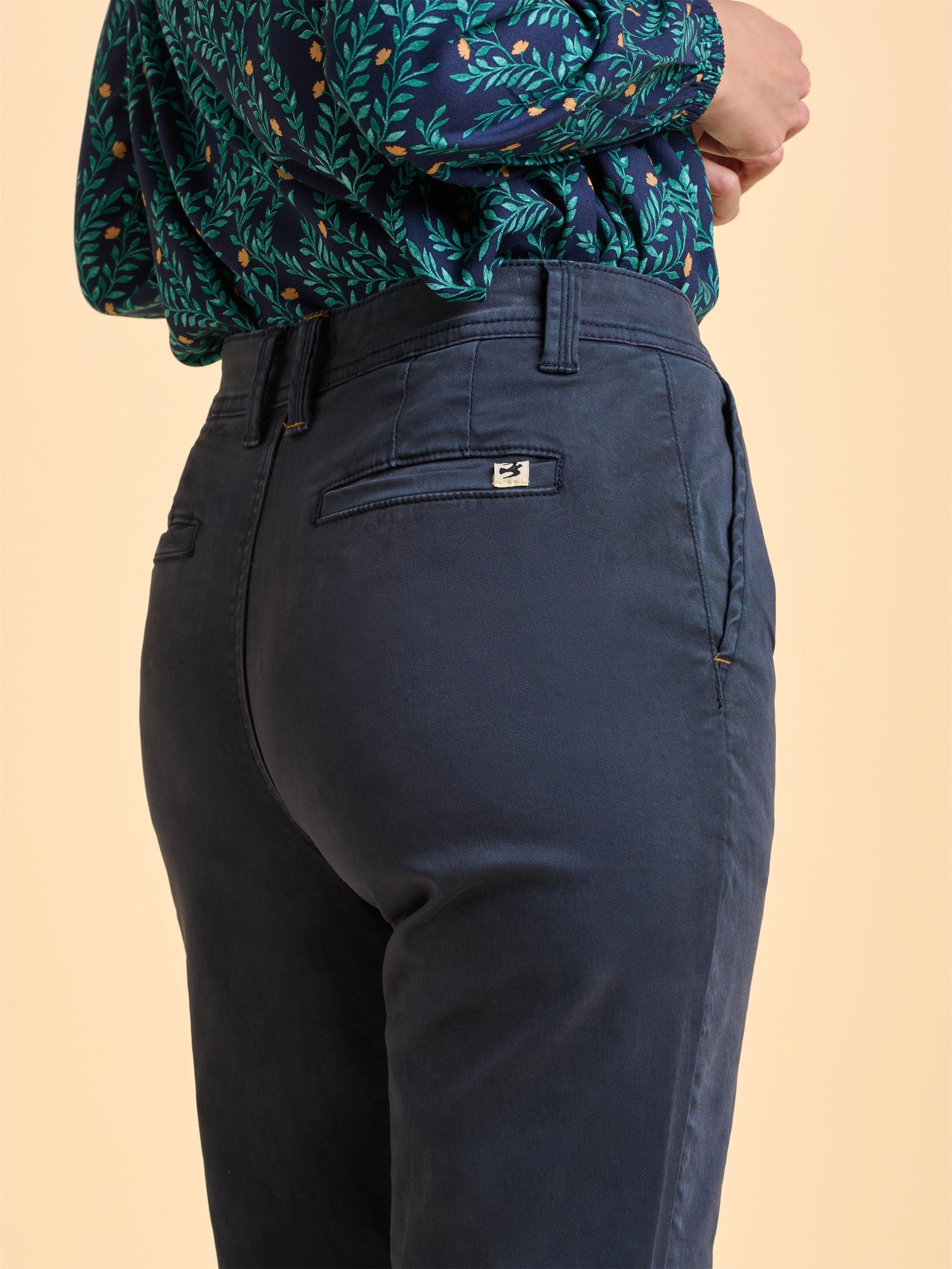 Navy Blake Trouser