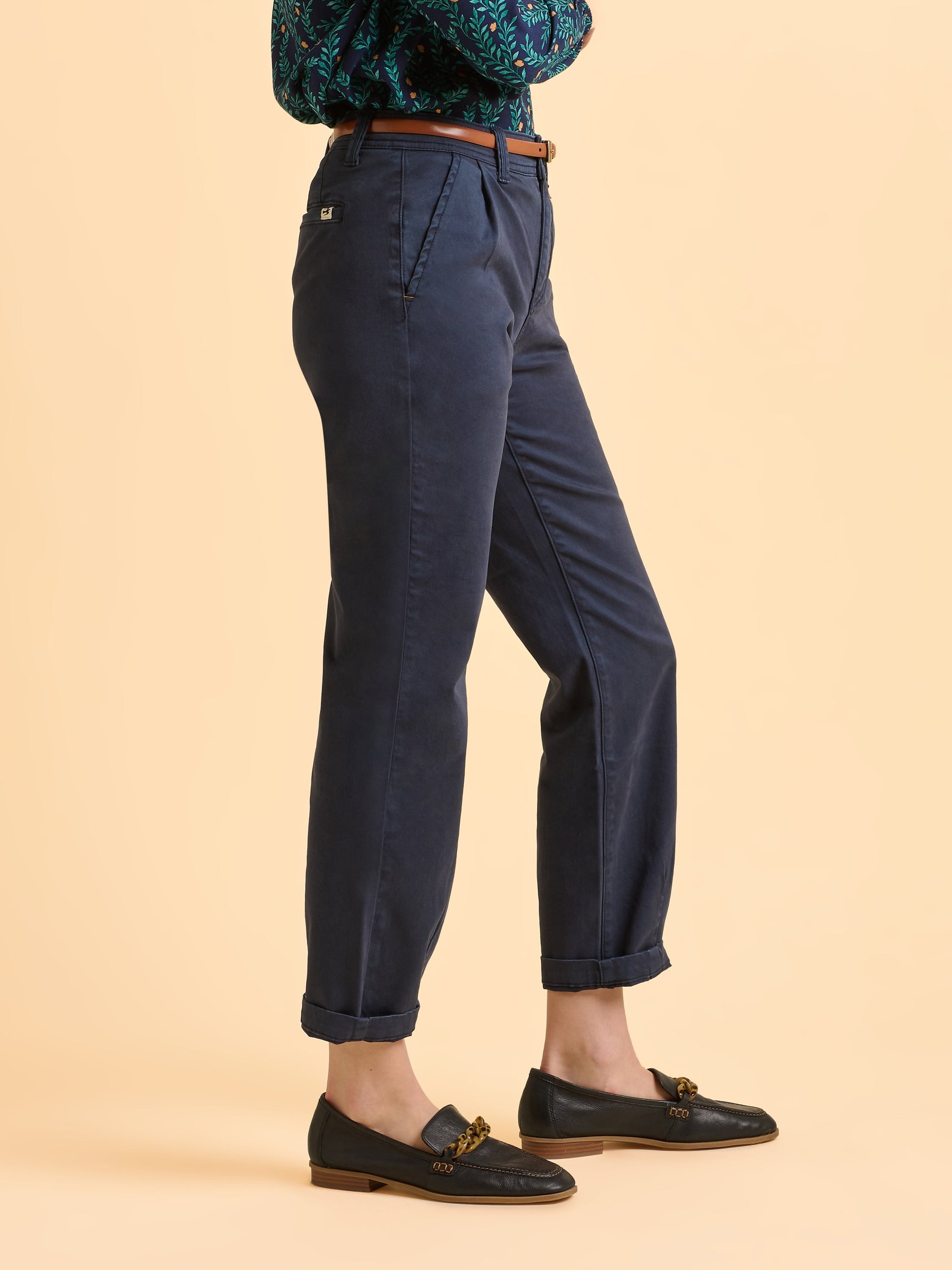 Navy Blake Trouser