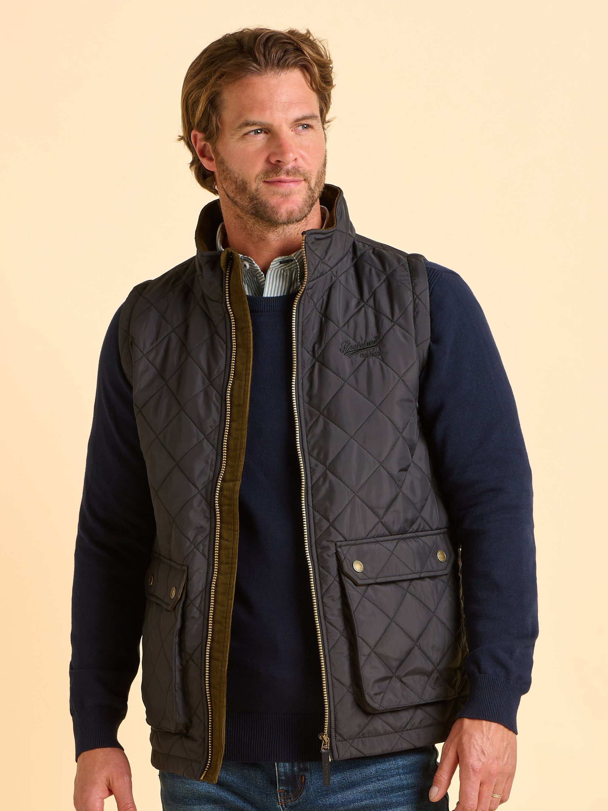 Oakham Diamond Quilted Gilet