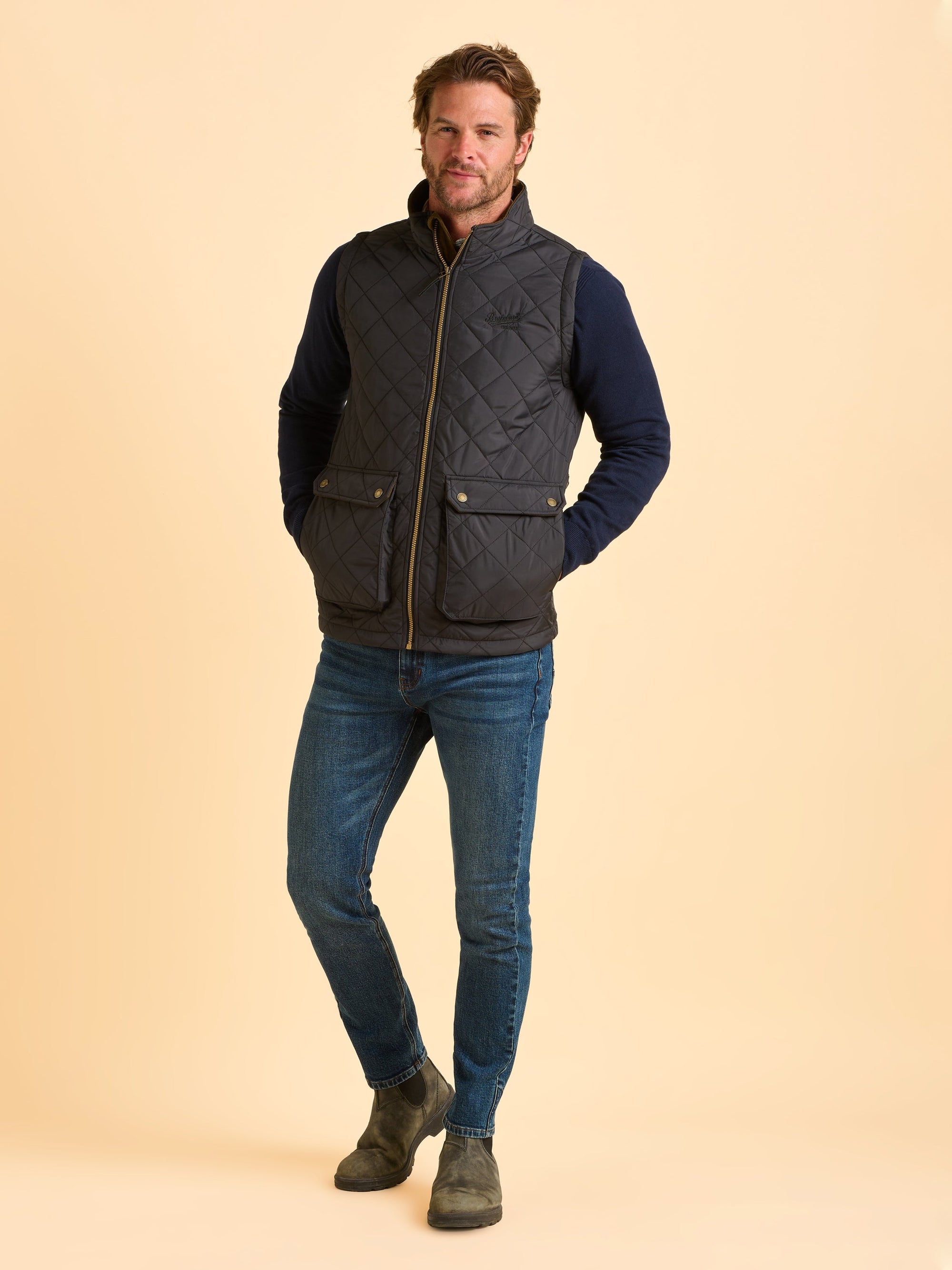 Oakham Diamond Quilted Gilet