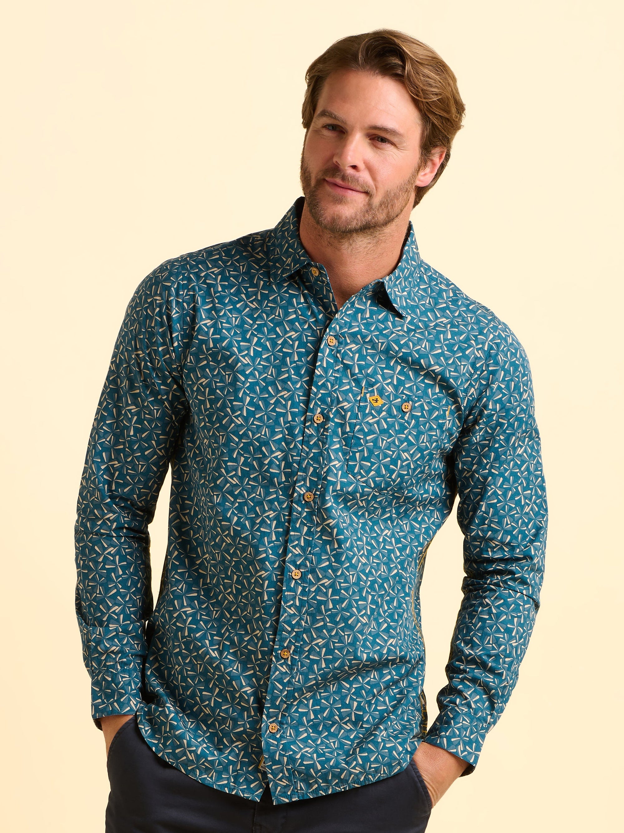 Benbecula Printed Shirt