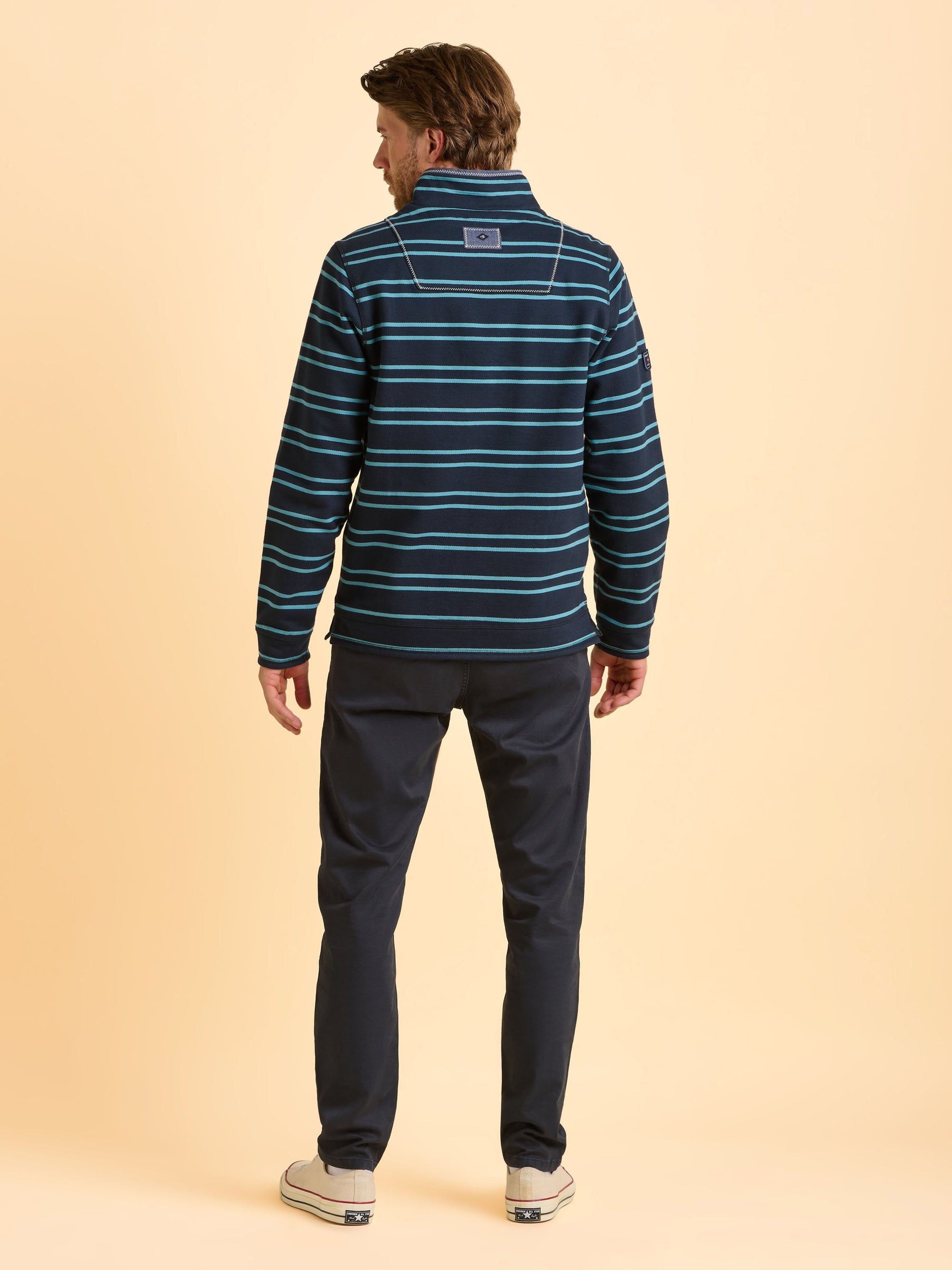 Mudeford Quarter Zip Sweatshirt