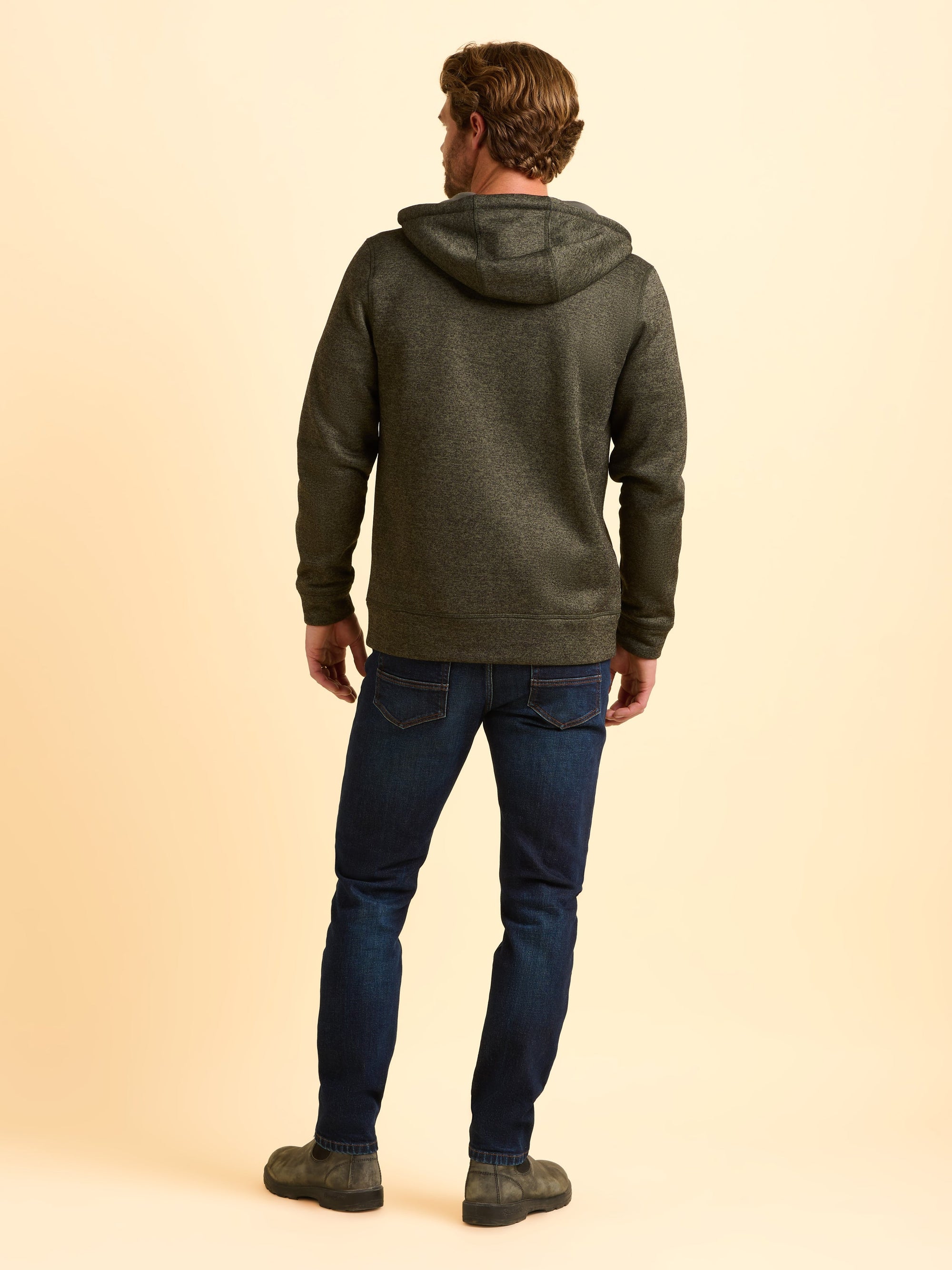 Hengistbury Zip Through Hoodie
