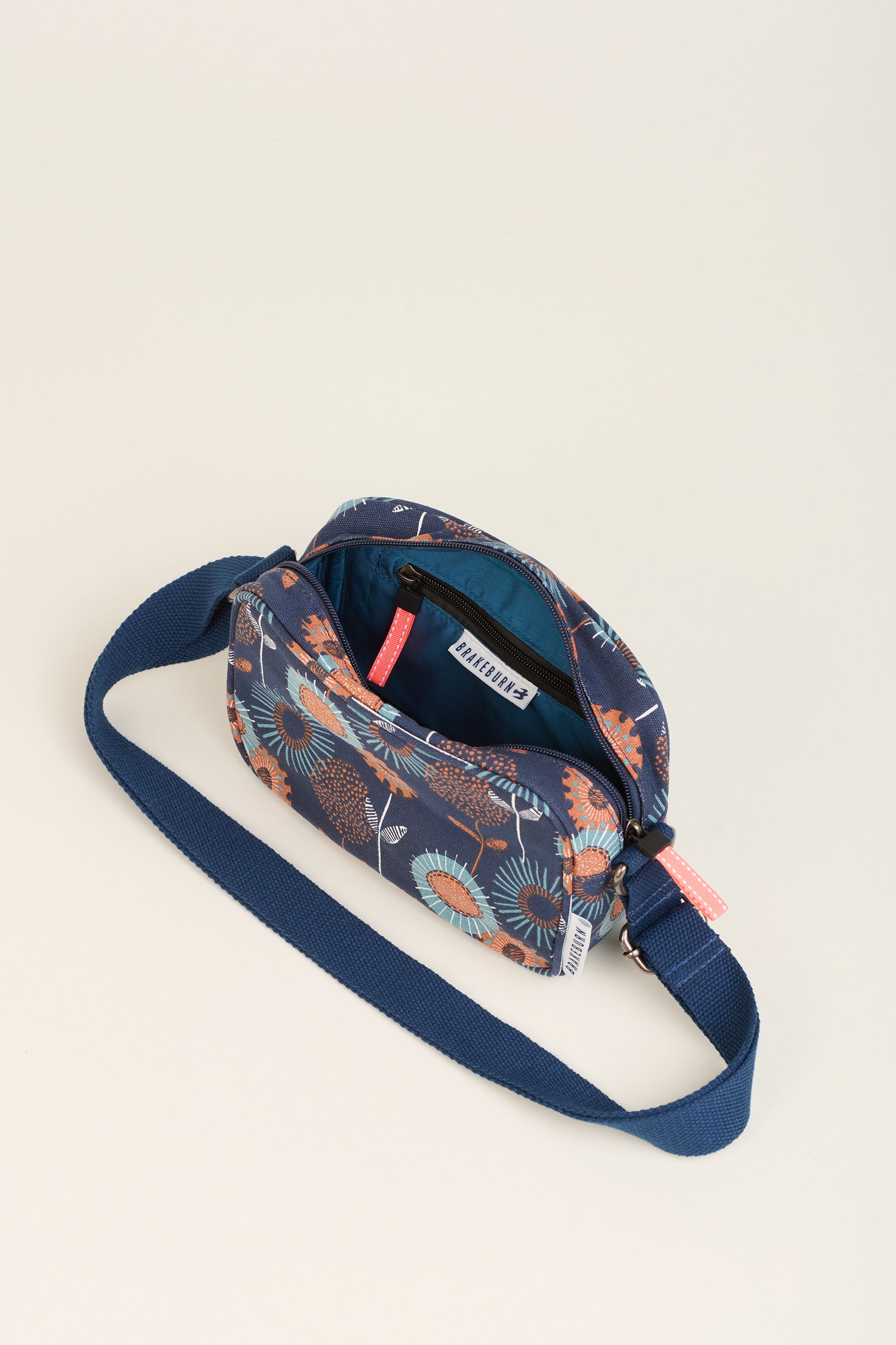 Freya Print Medium Camera Crossbody Bag