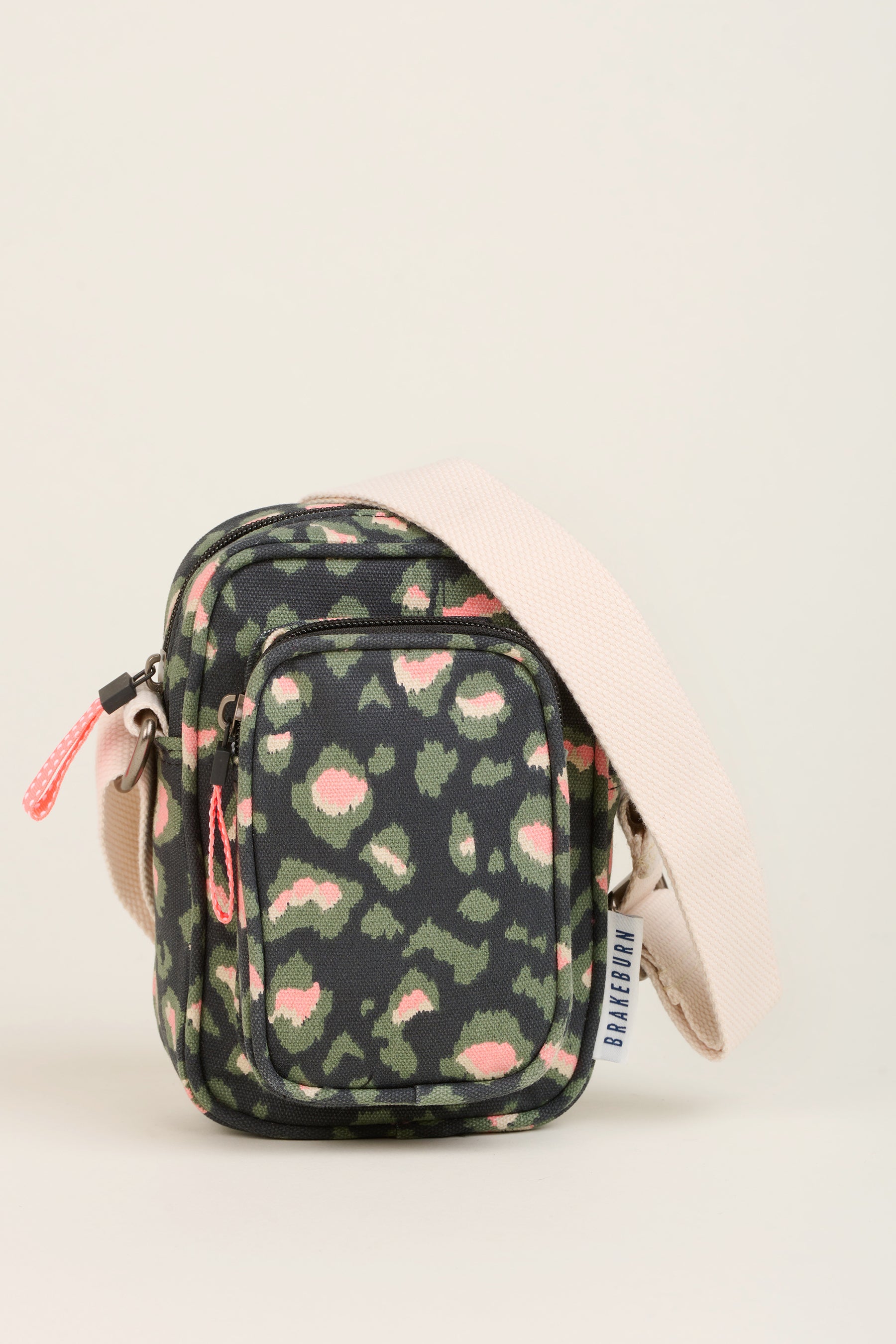 Khaki Leopard Small Pouch Crossbody Bag