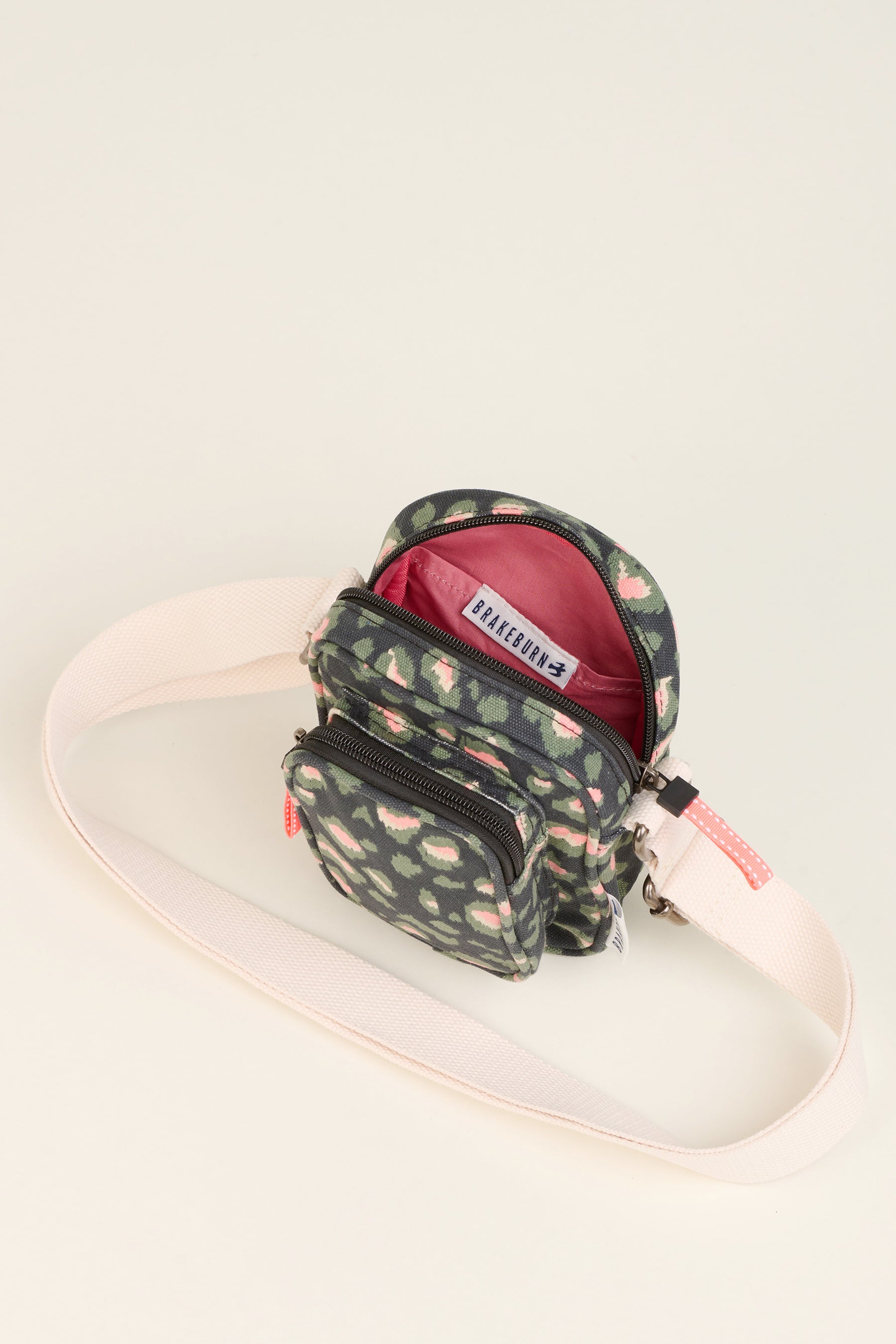 Khaki Leopard Small Pouch Crossbody Bag