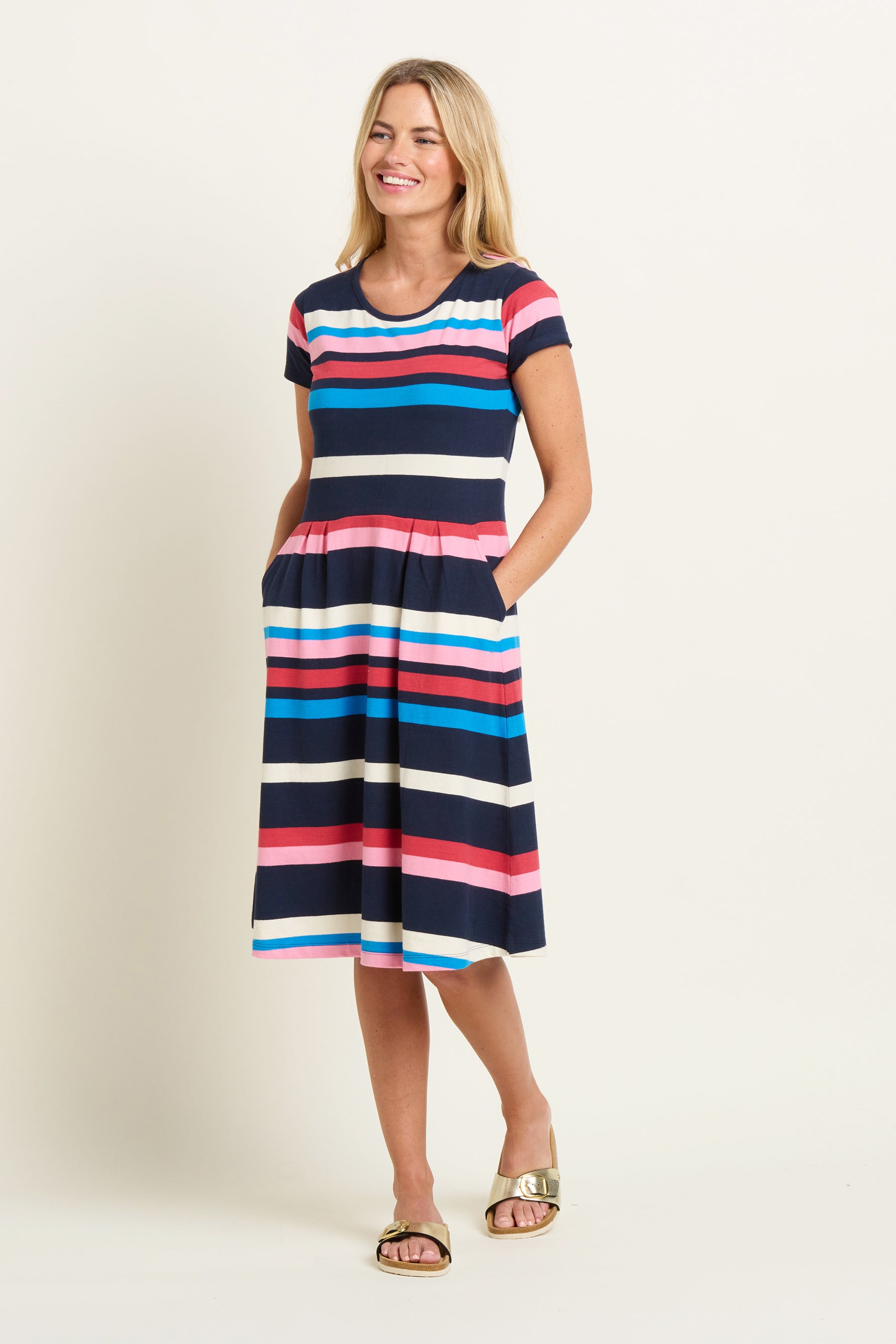Toni Stripe Dress