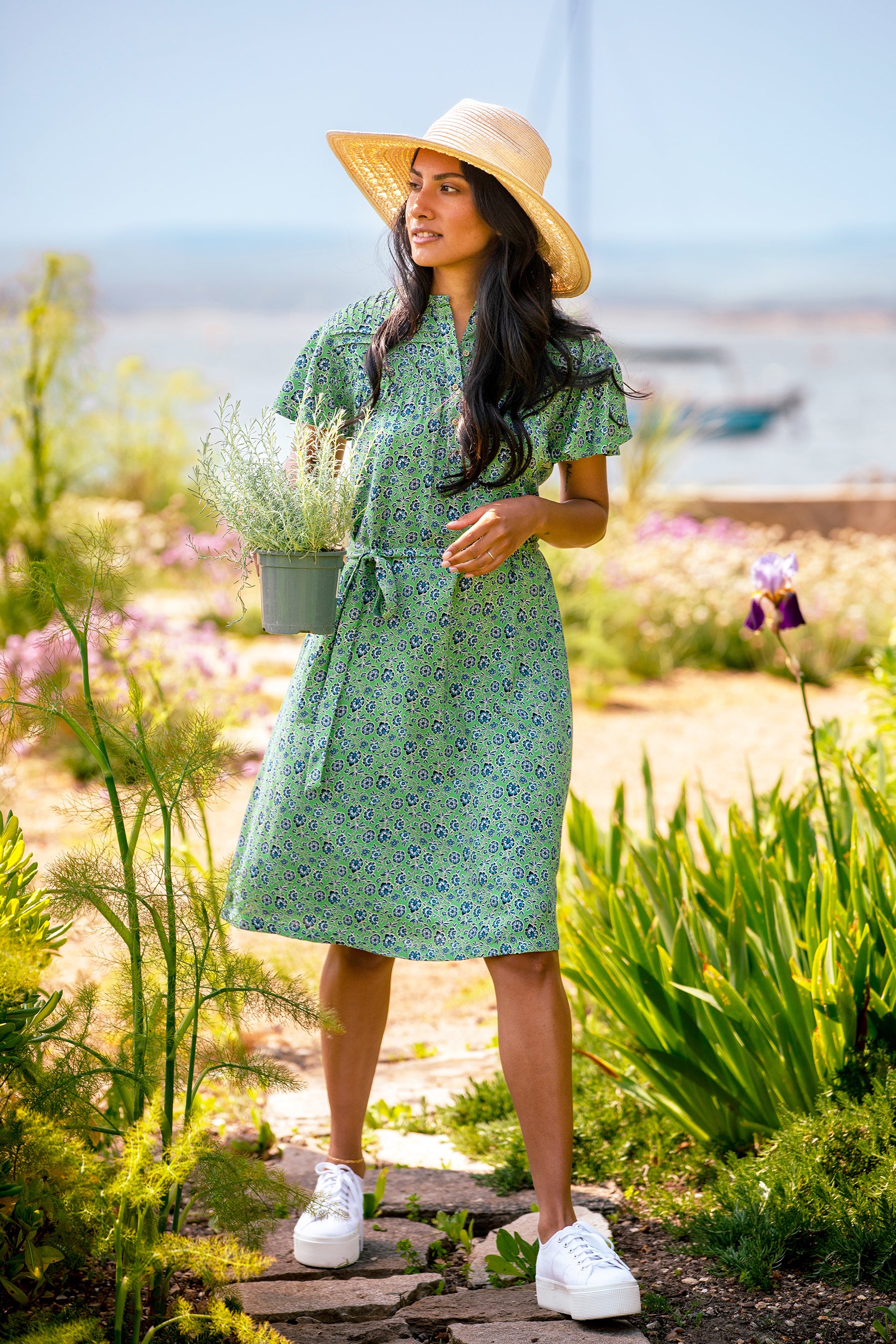 Women's Green Elsie Dress | Brakeburn Women's Green Elsie Dress | Brakeburn