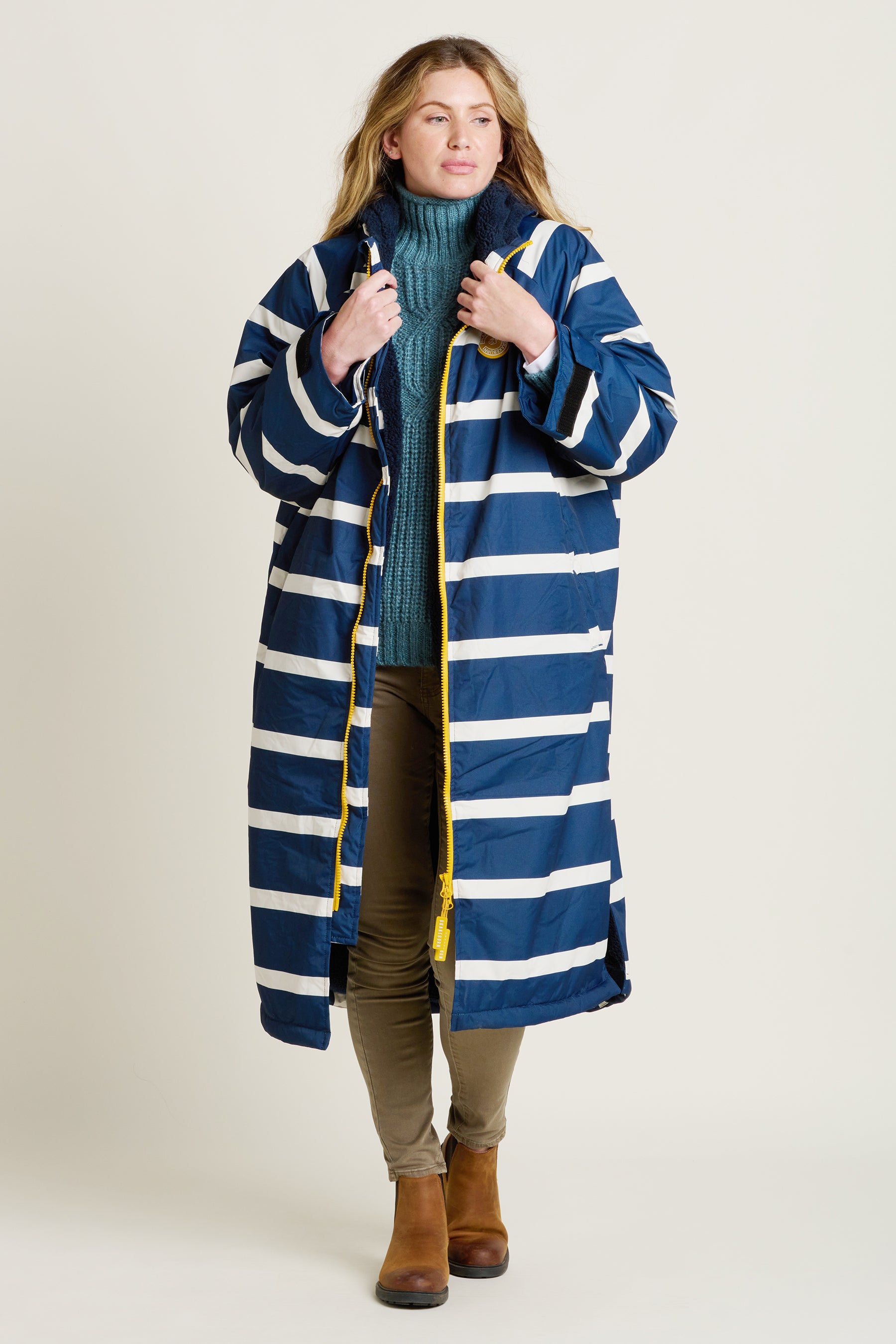 Nautical Stripe Chinook Changing Robe