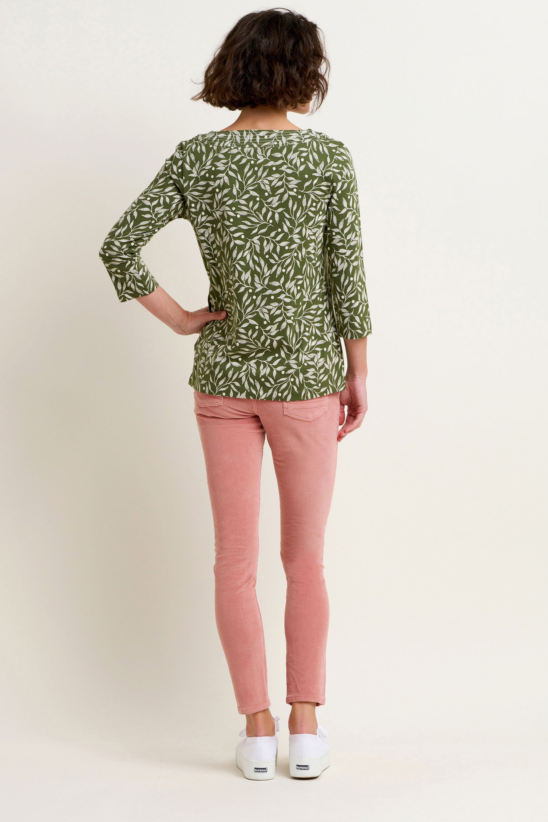 Orchard Leaf 3 Quarter Tee