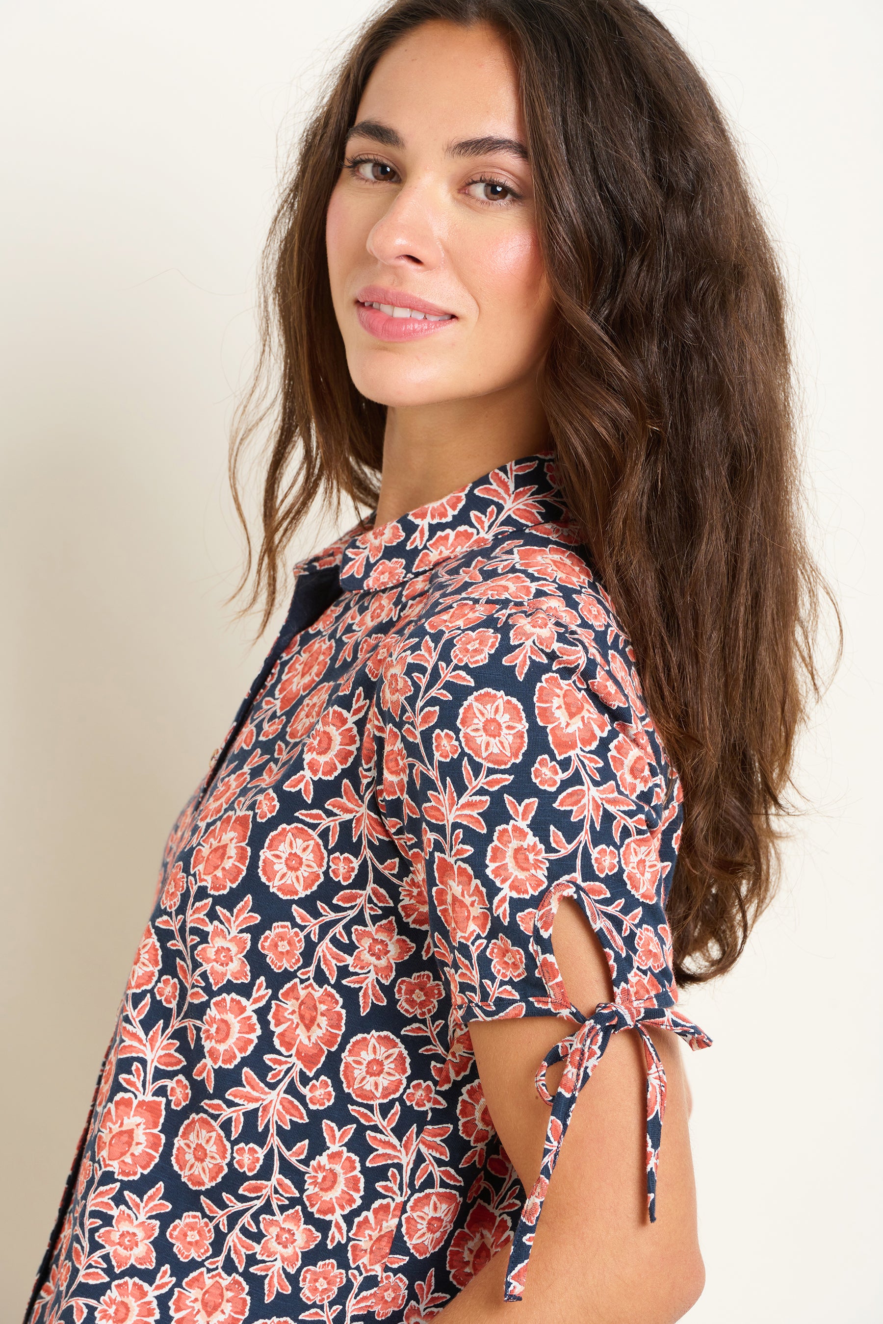 Women's Multicoloured Boho Floral Blouse Brakeburn