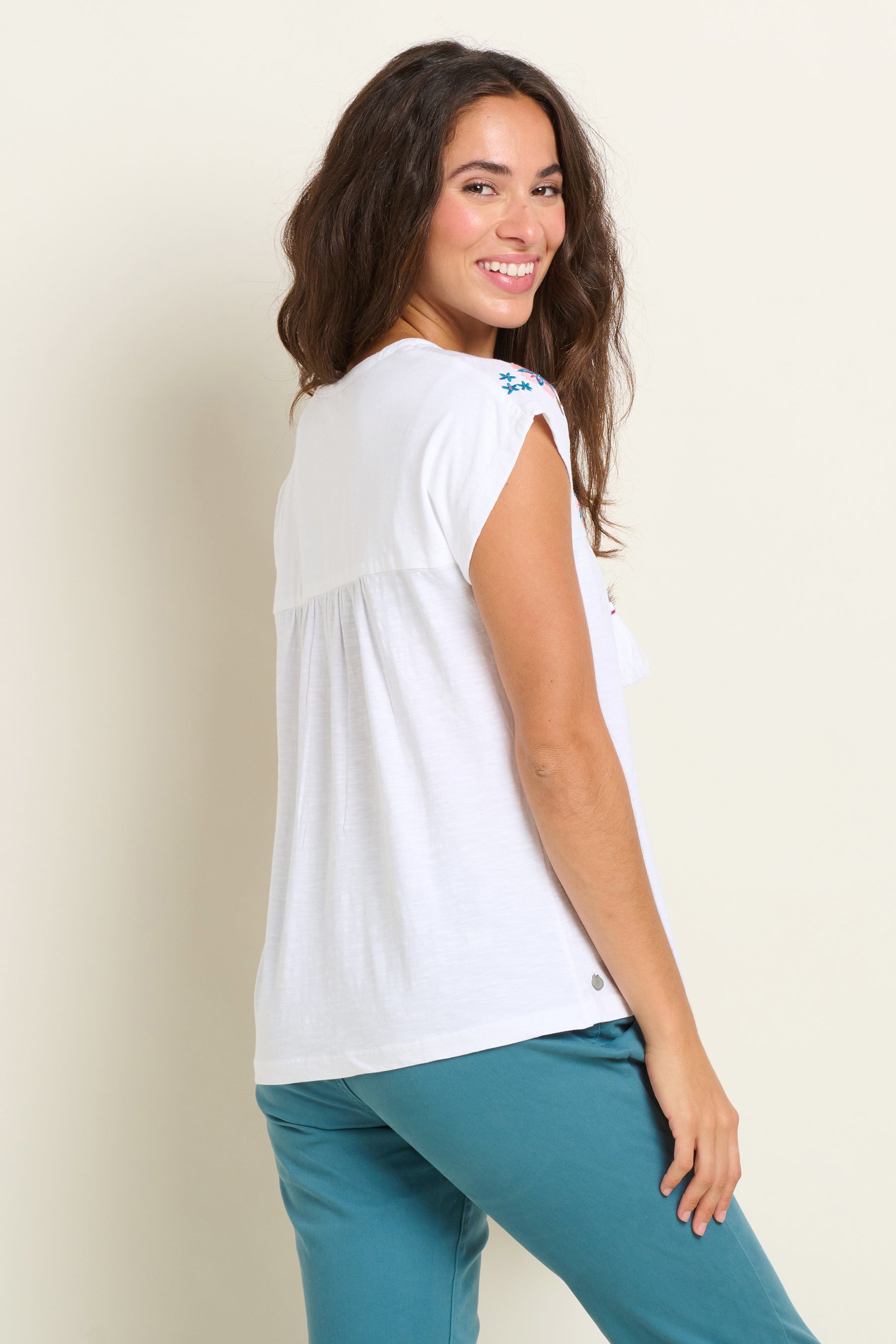 Piper Embroidered Tshirt