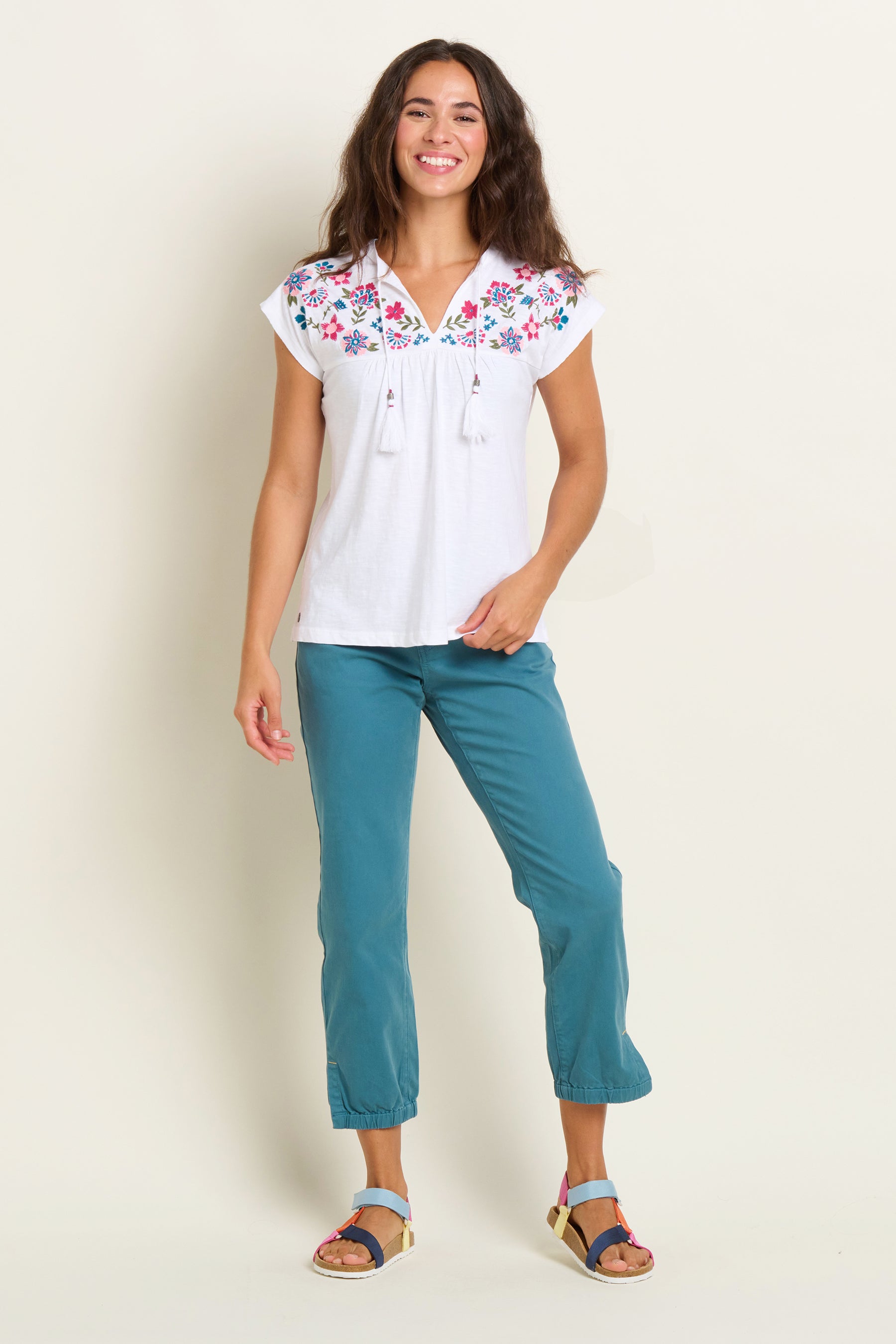 Piper Embroidered Tshirt