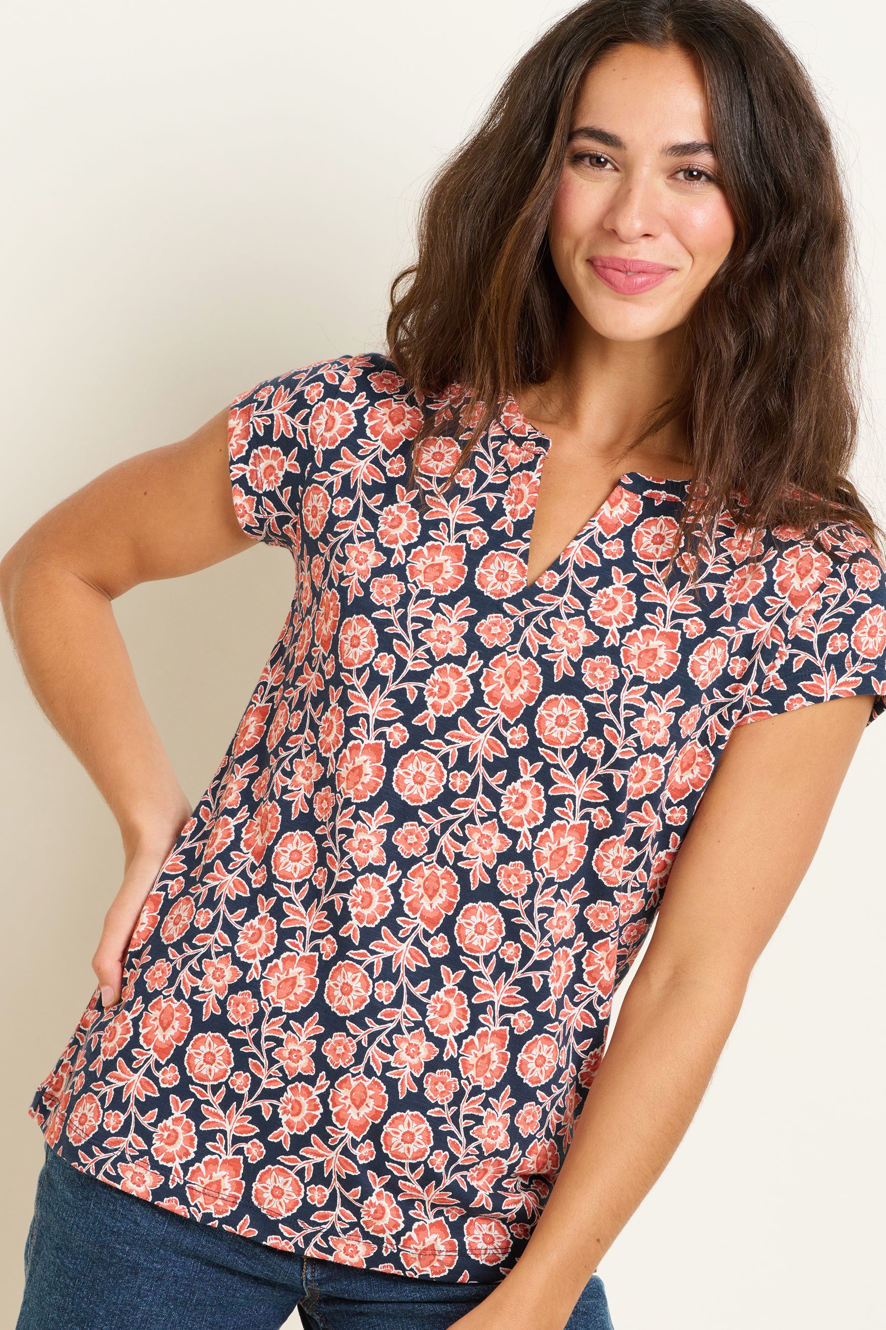 Boho Floral Tshirt