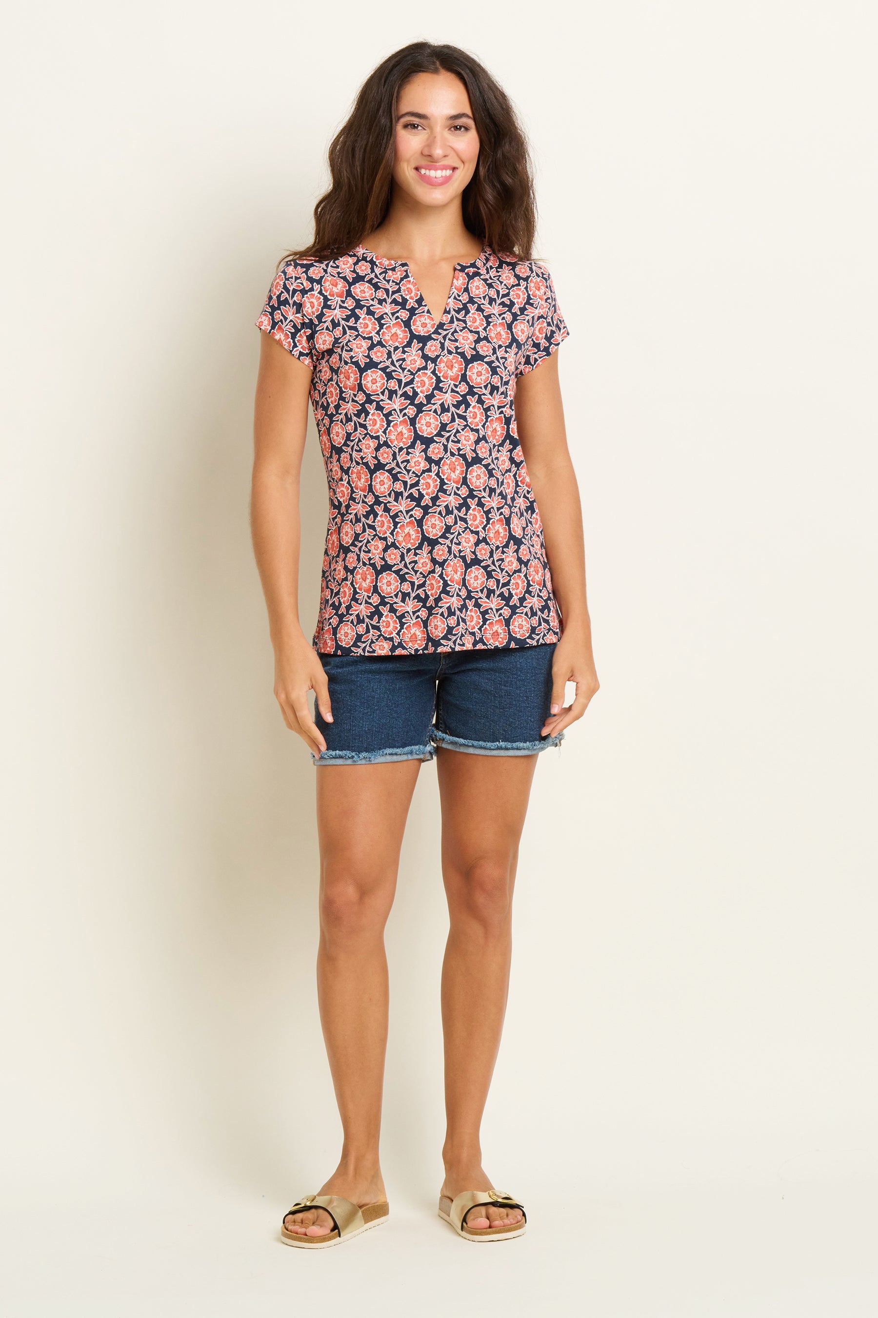 Boho Floral Tshirt