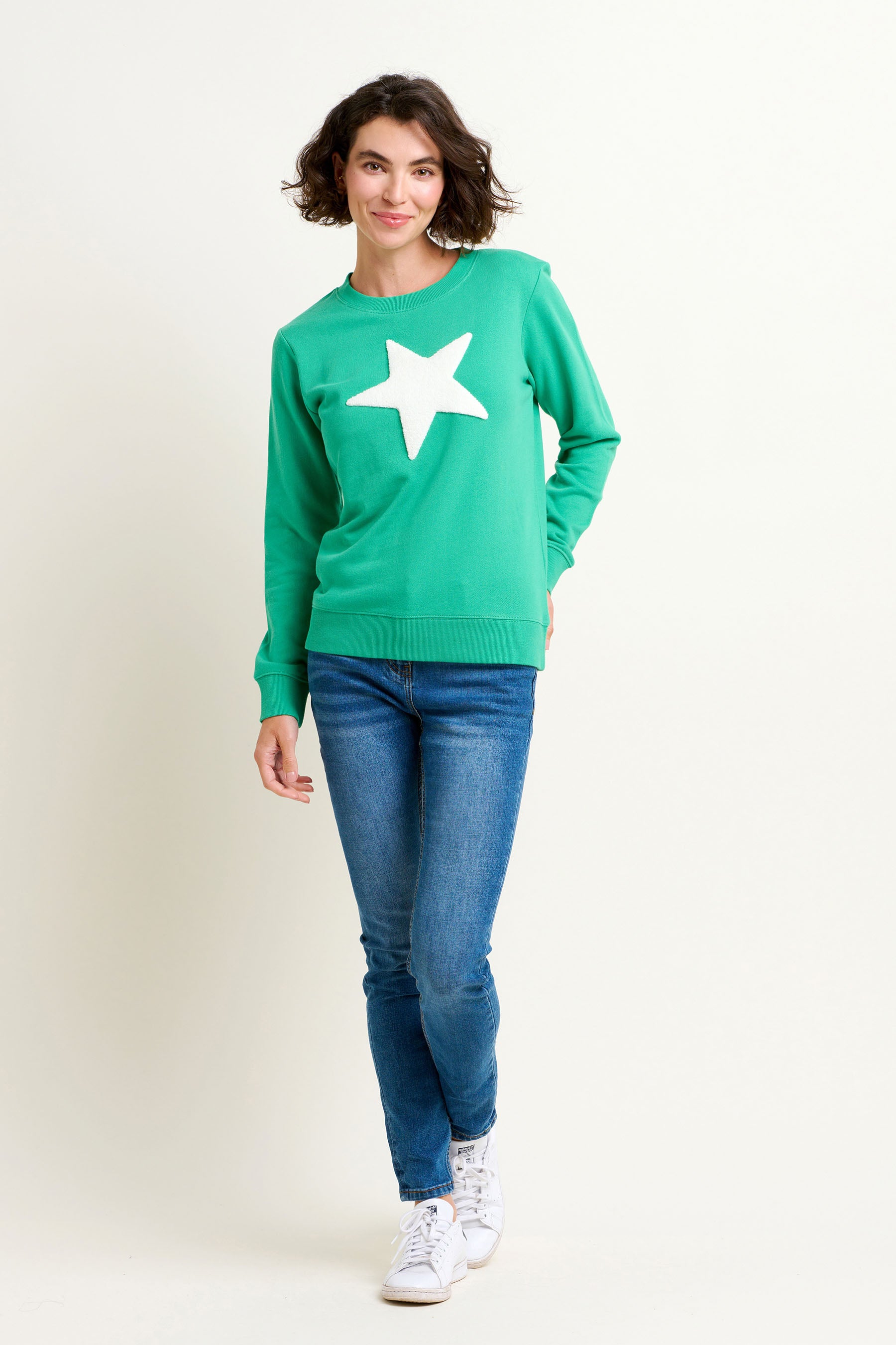 Star Crew Neck Sweatshirtshirt