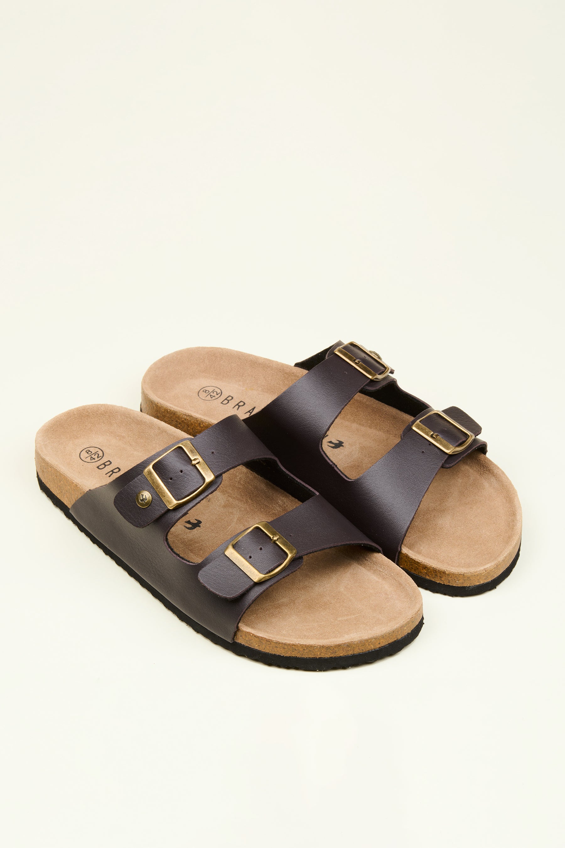 Brown Two Strap Sandal – Brakeburn - Main Image