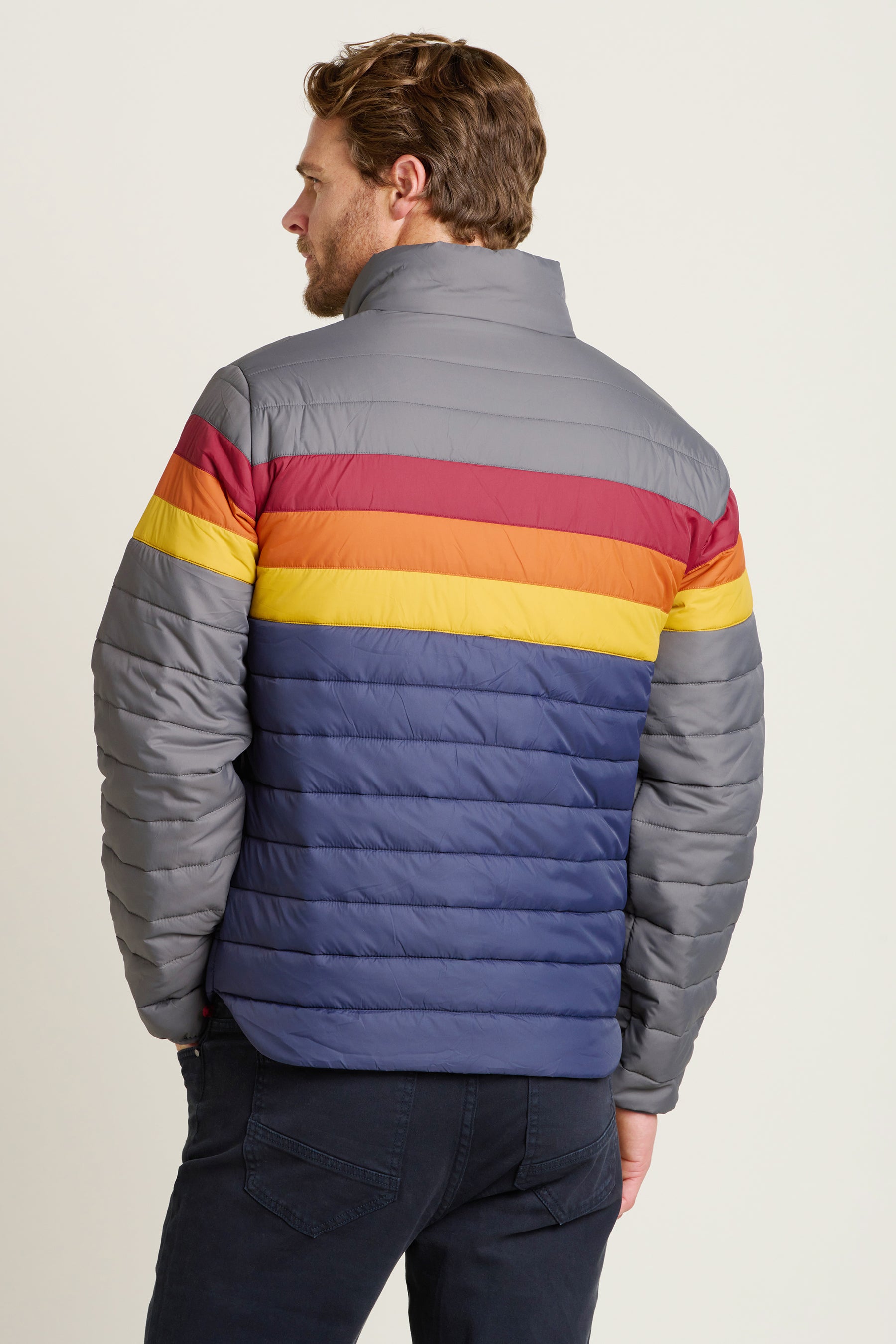 Colour Block Puffer